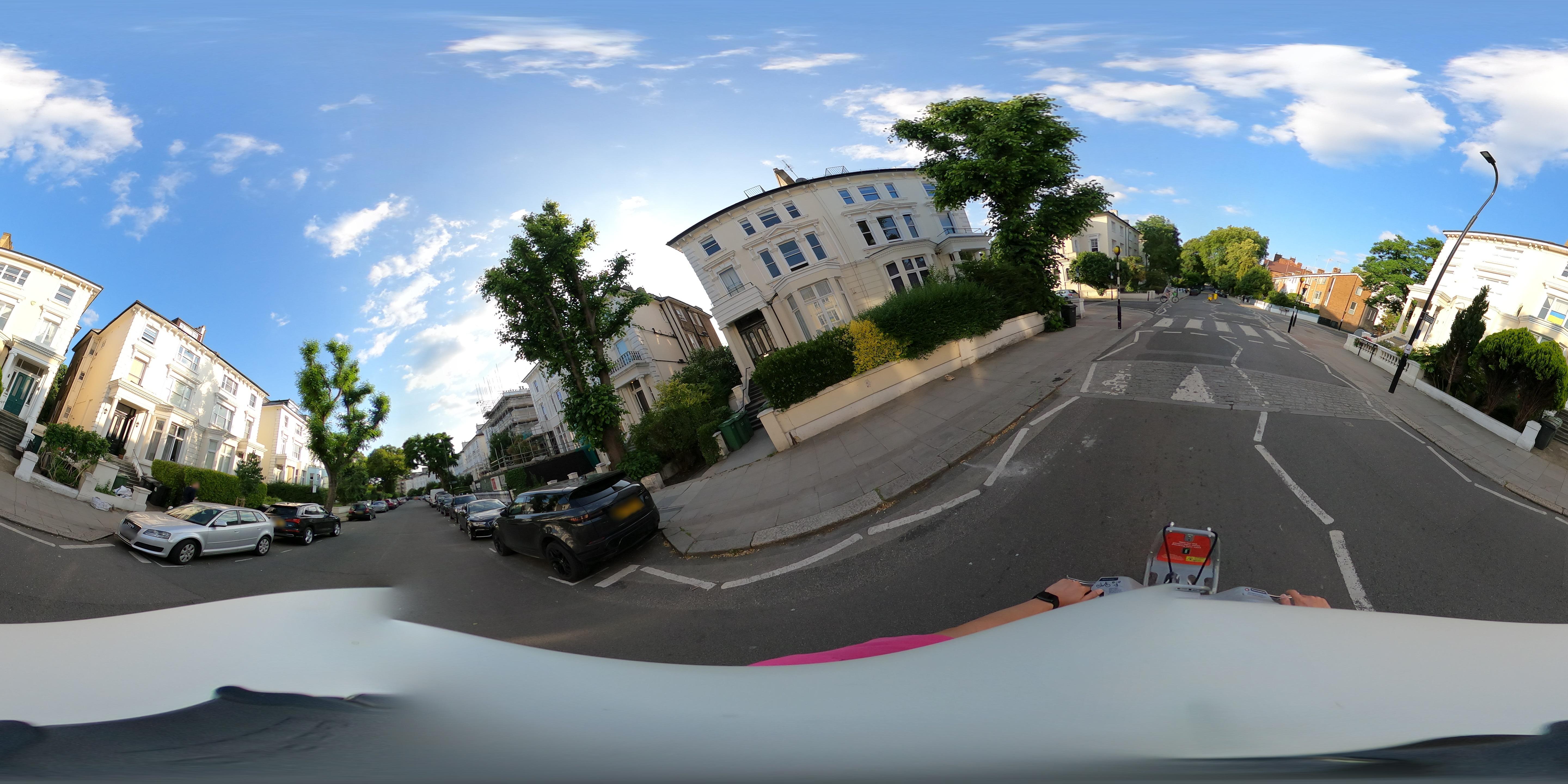 Street view of Belsize Park