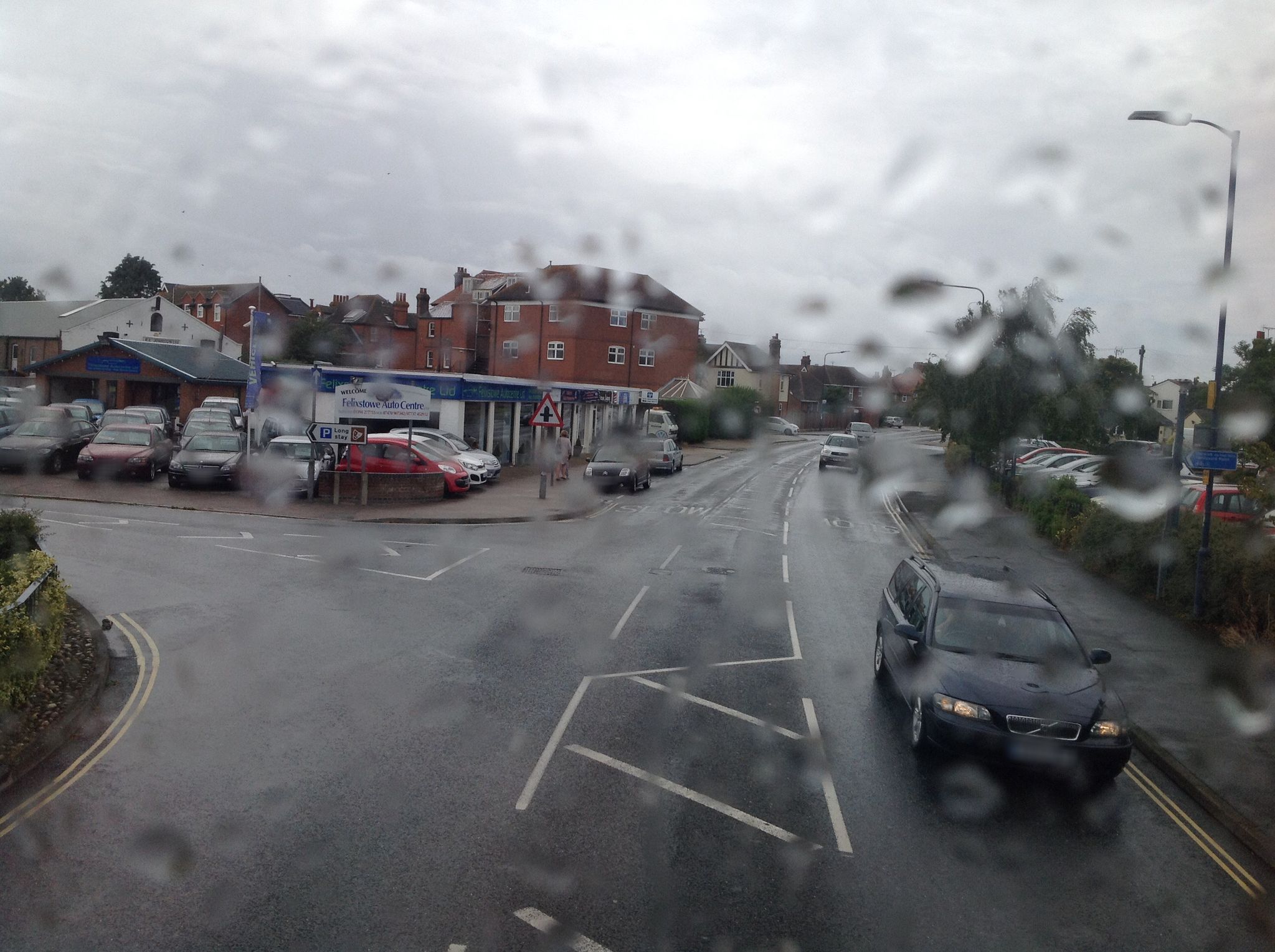 Street view of Felixstowe