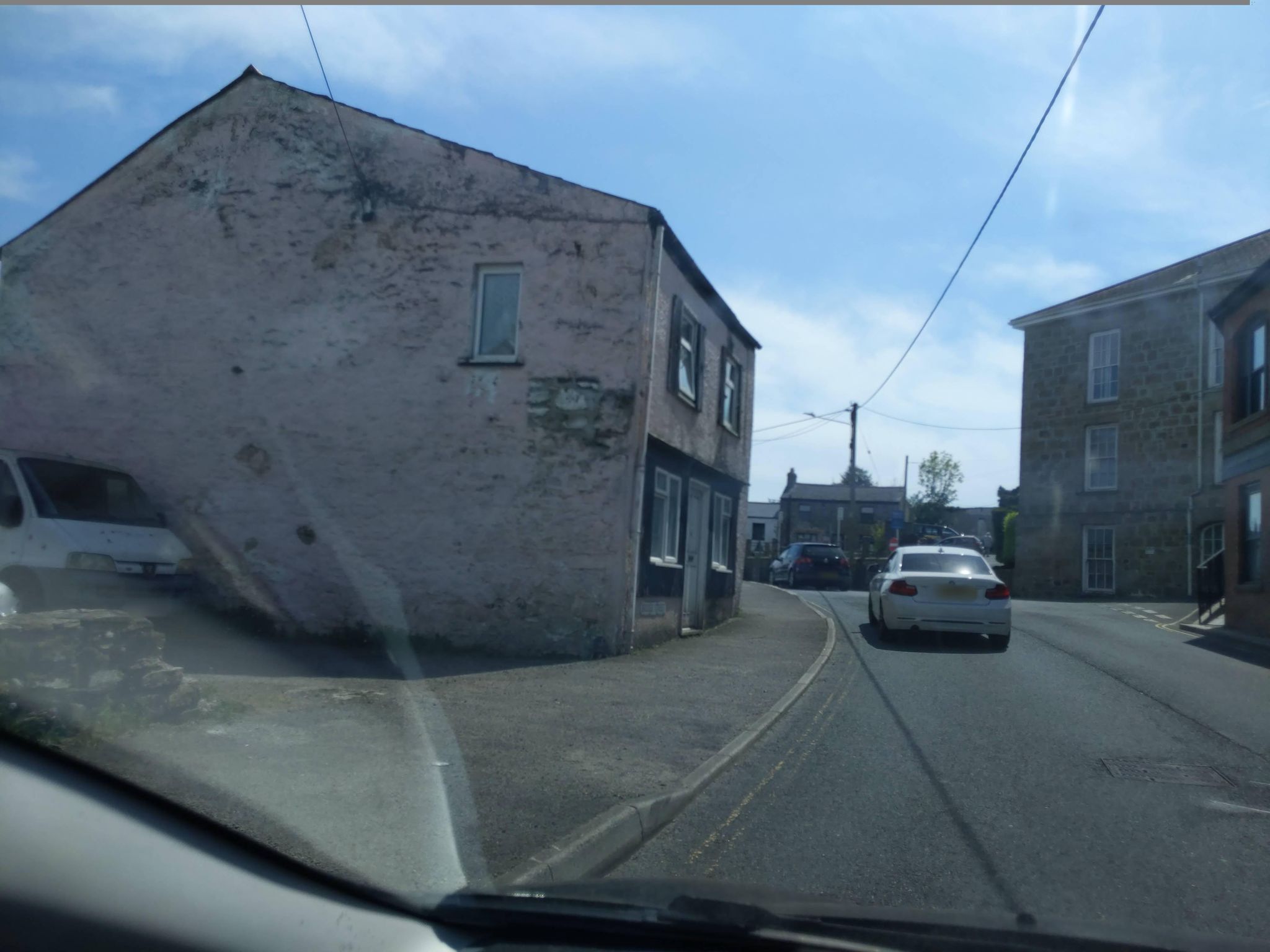 Street view of Saint Blazey