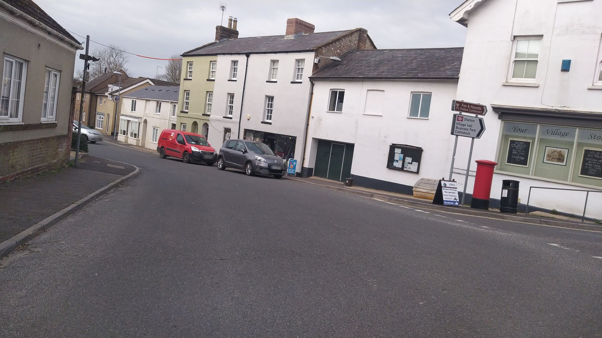 Street view of Maiden Newton