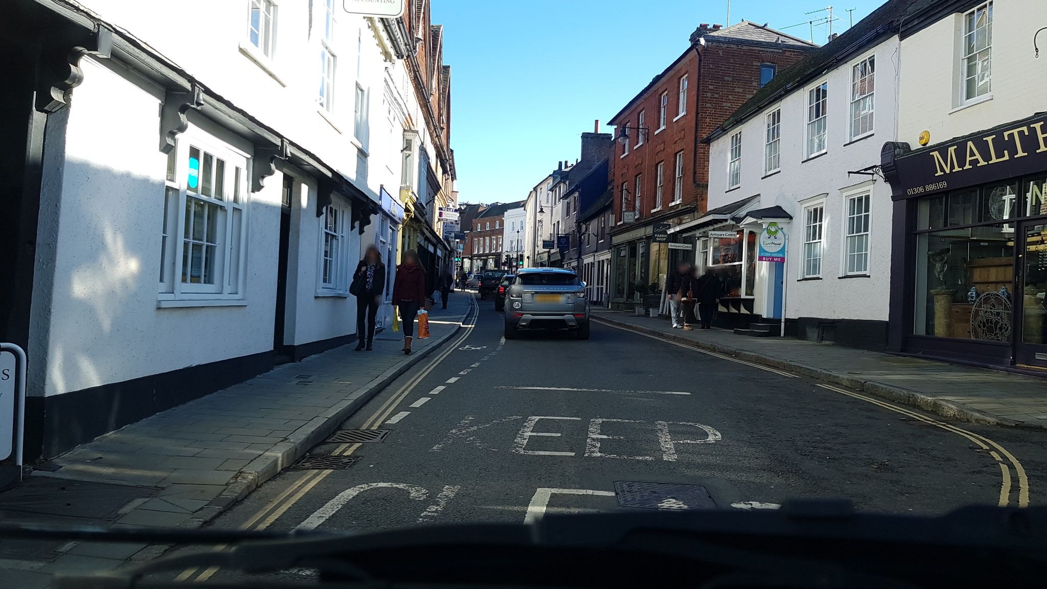 Street view of Dorking