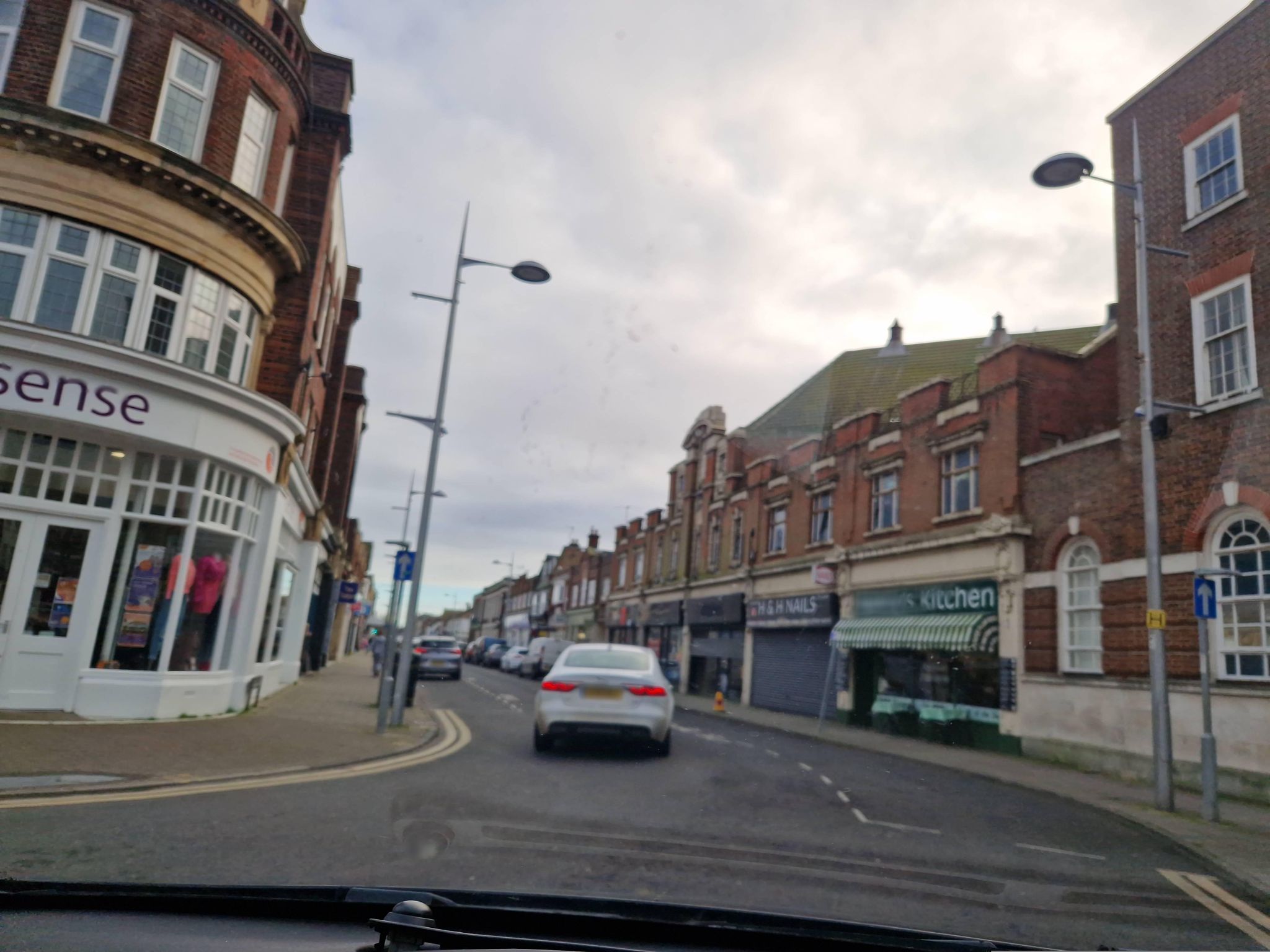 Street view of Clacton-on-Sea