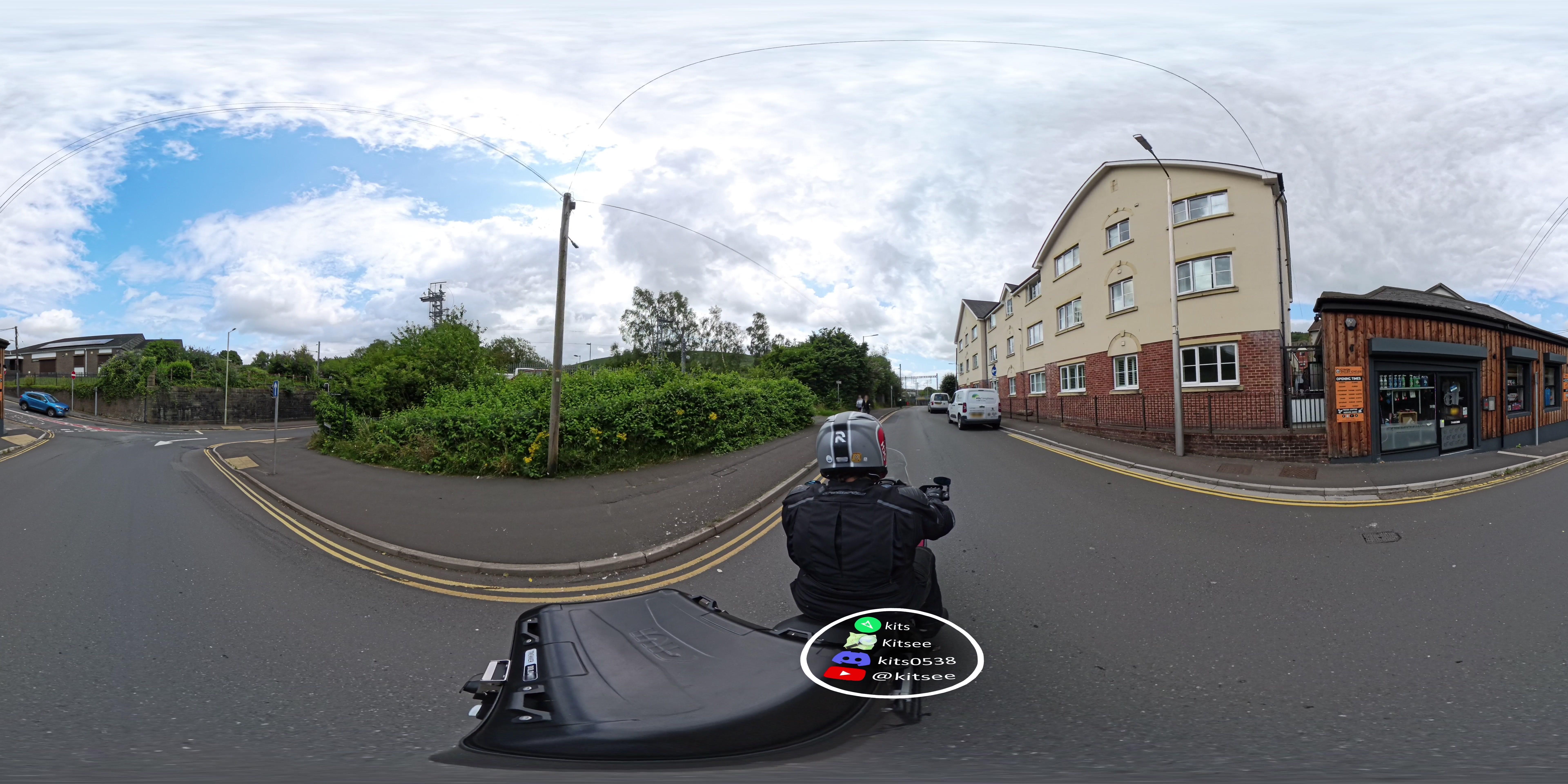 Street view of Abercynon