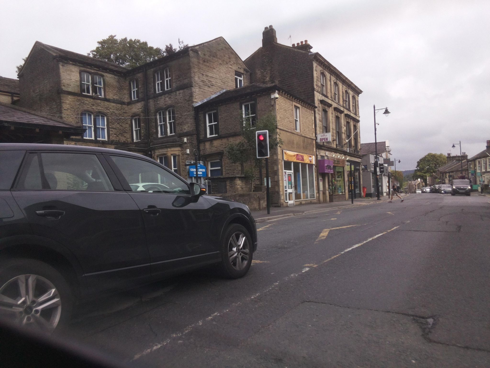 Street view of Holmfirth
