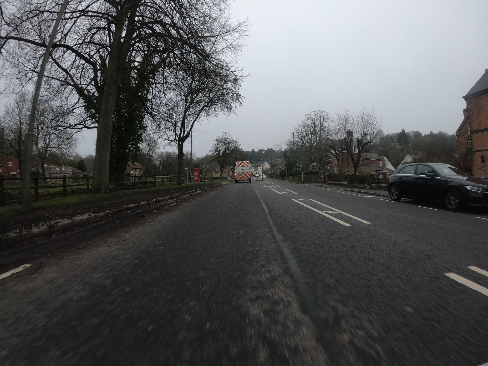 Street view of Little Eaton