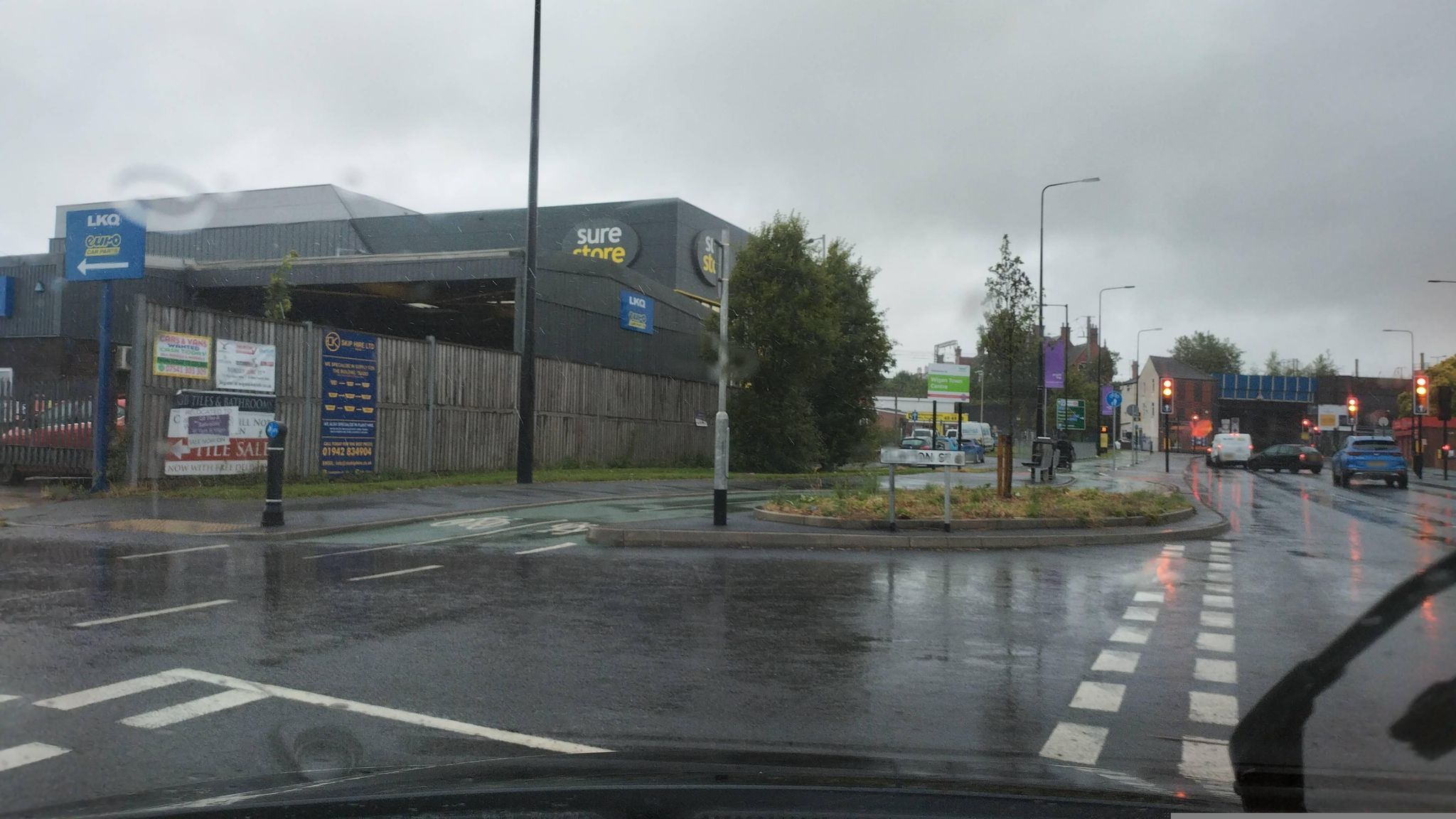 Street view of Wigan