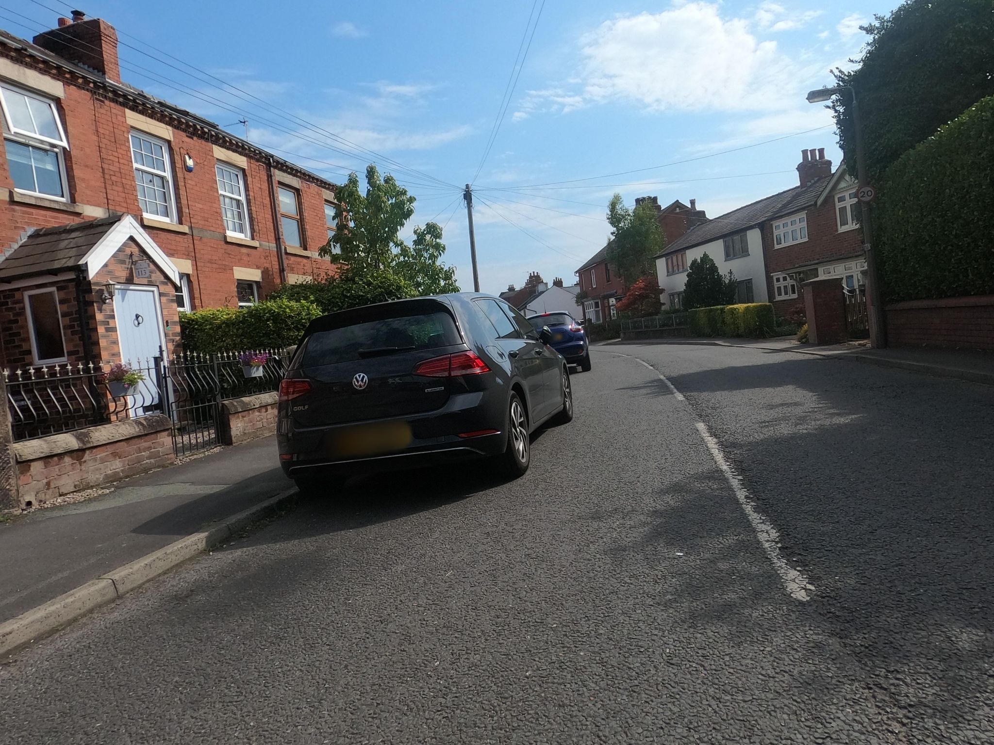 Street view of Croston