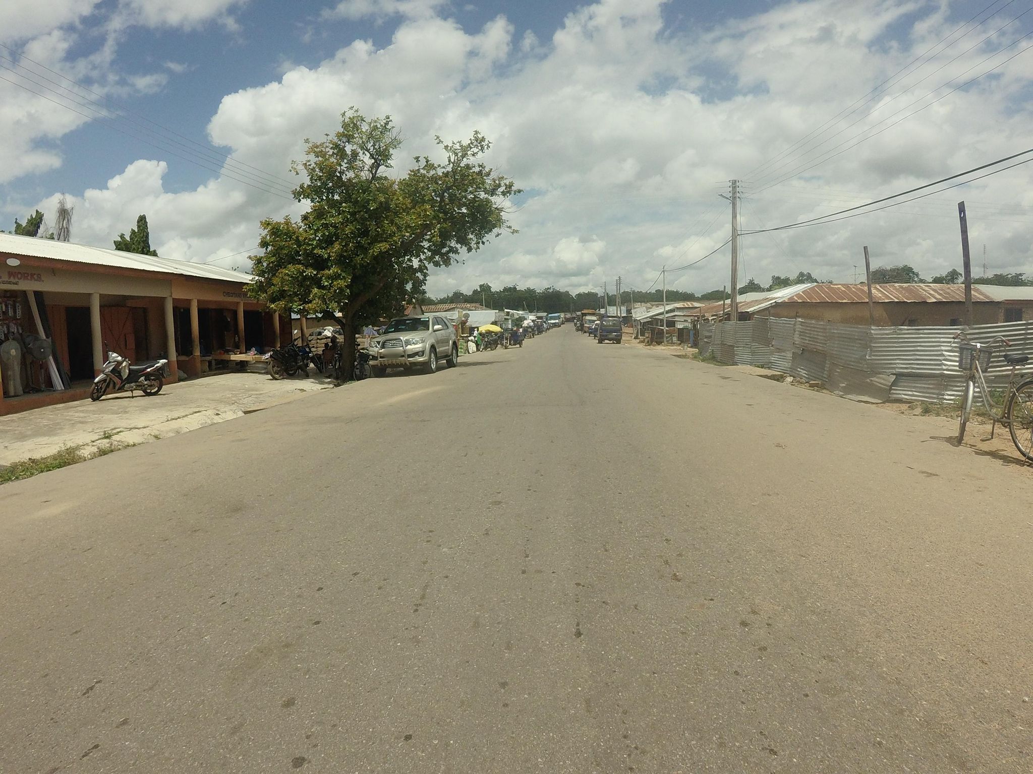 Street view of Navrongo