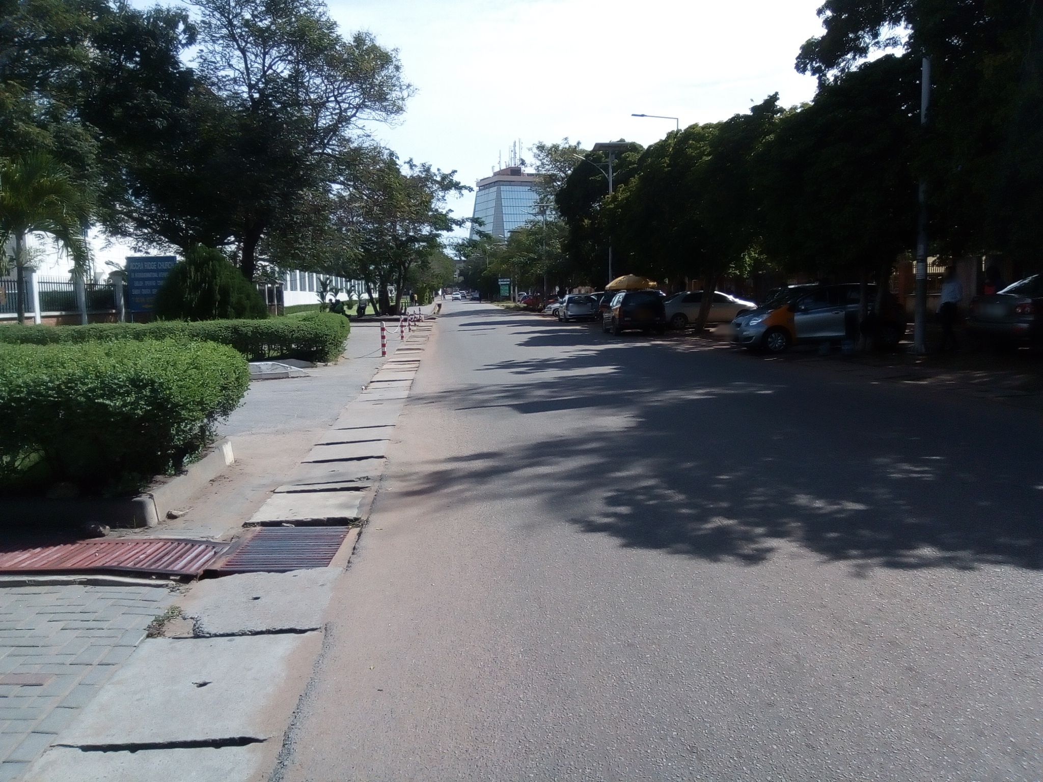 Street view of Accra