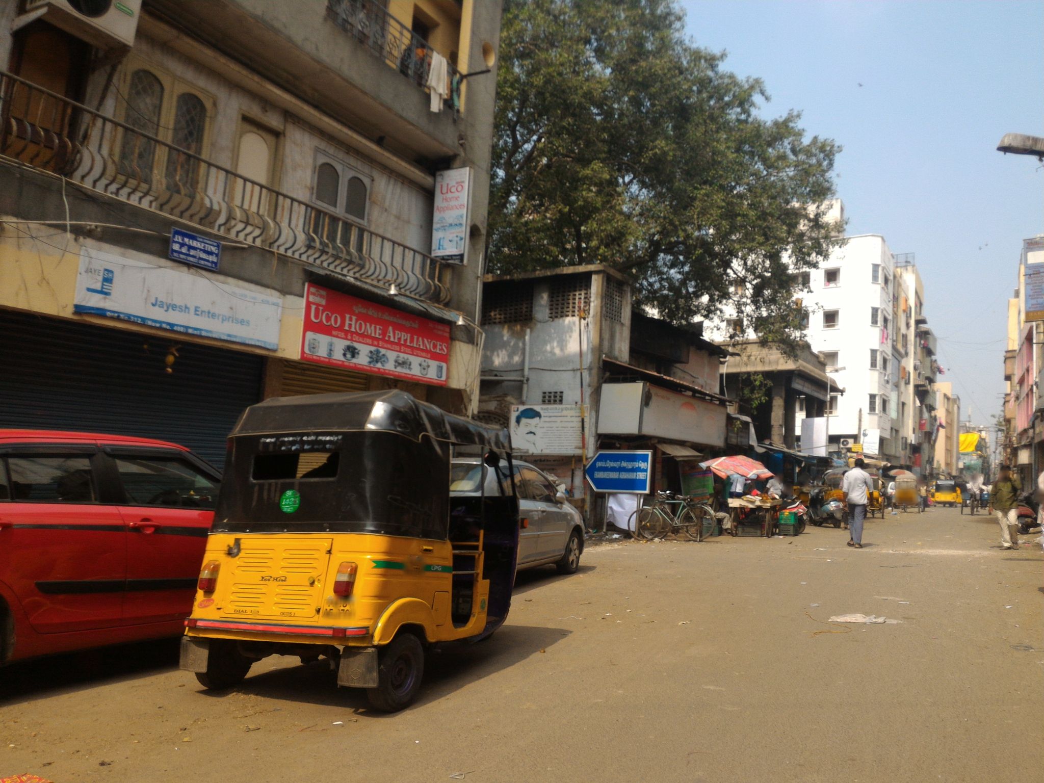 Street view of Chennai