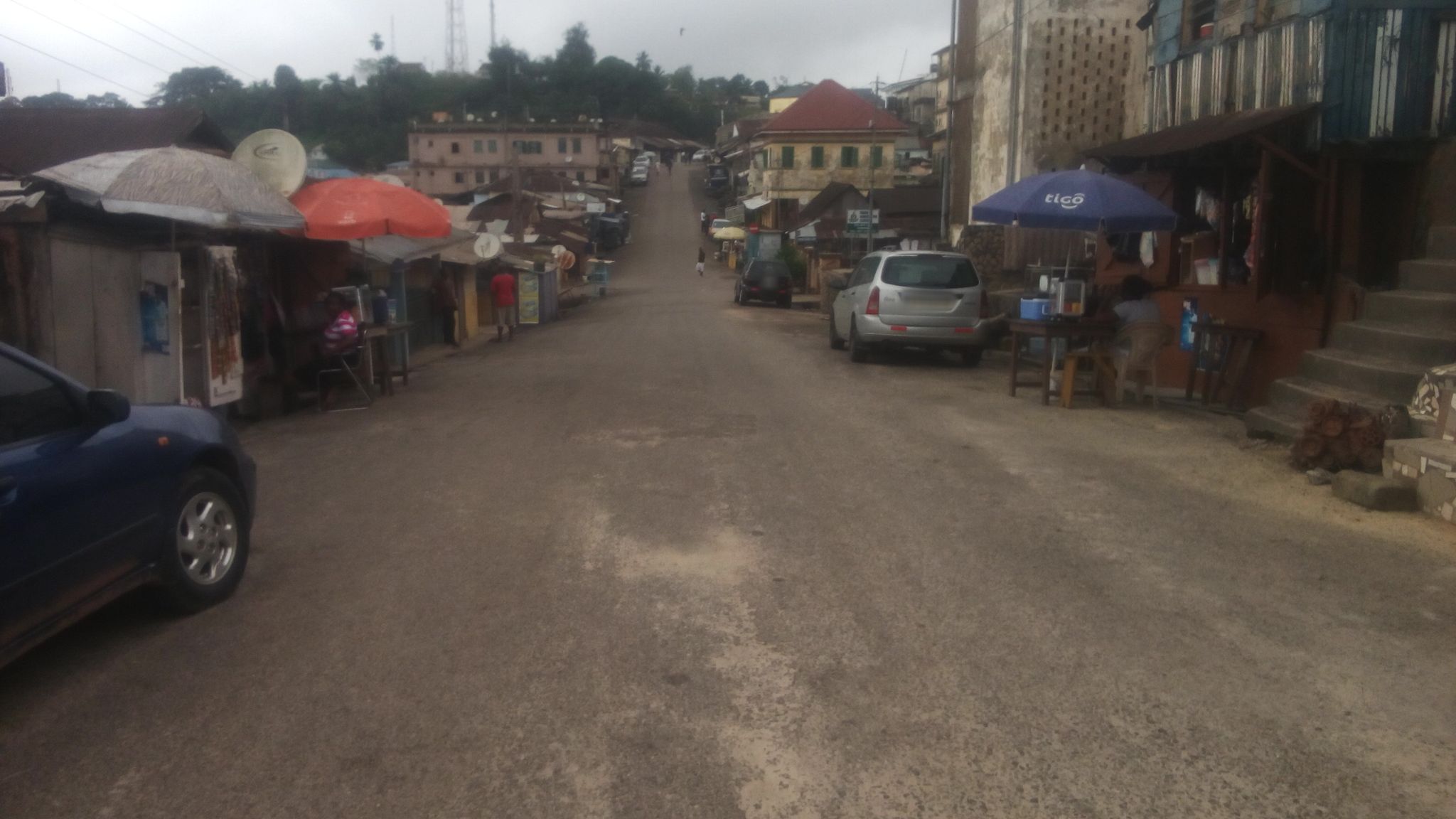 Street view of Tarkwa