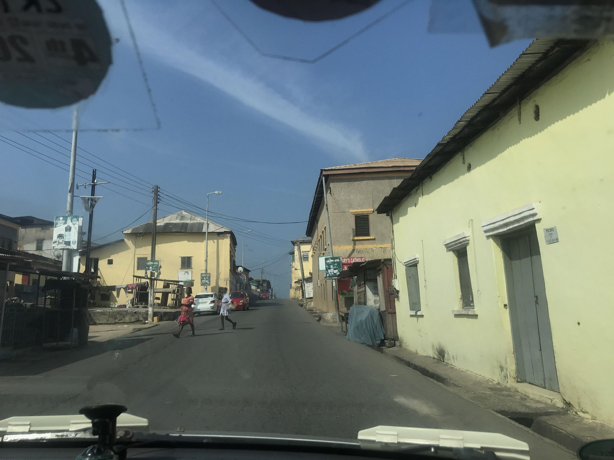 Street view of Cape Coast