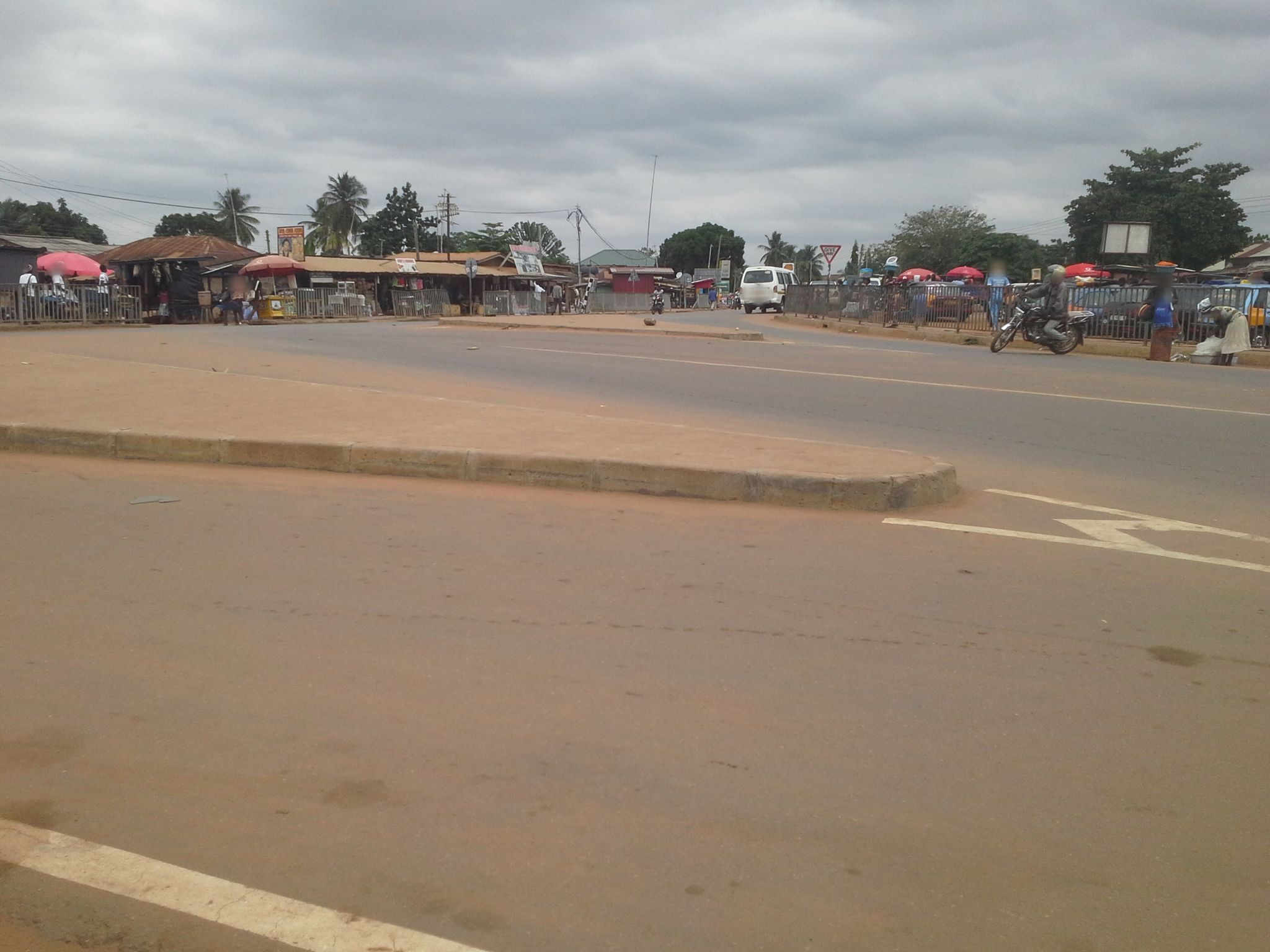 Street view of Akatsi