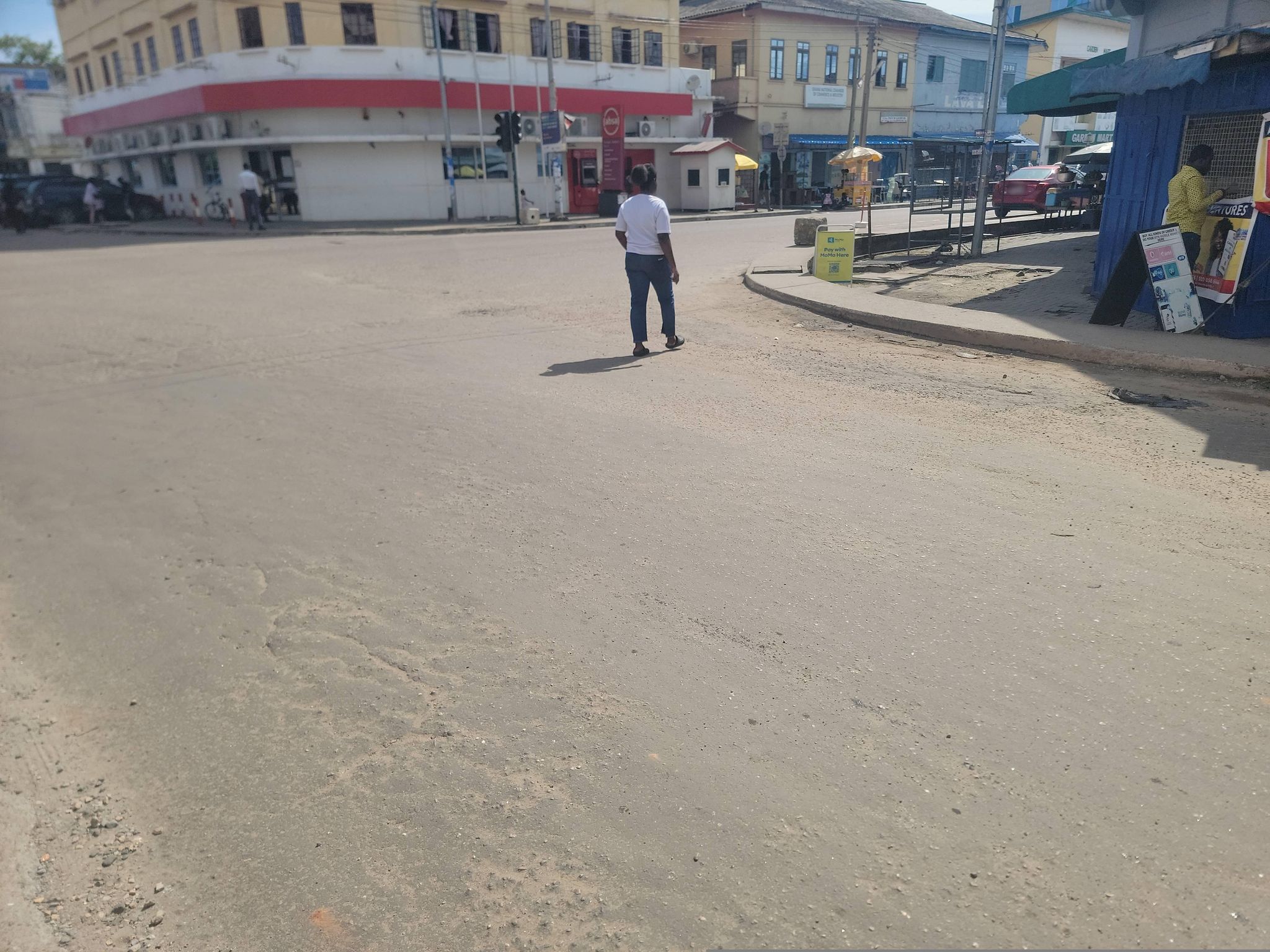 Street view of Takoradi