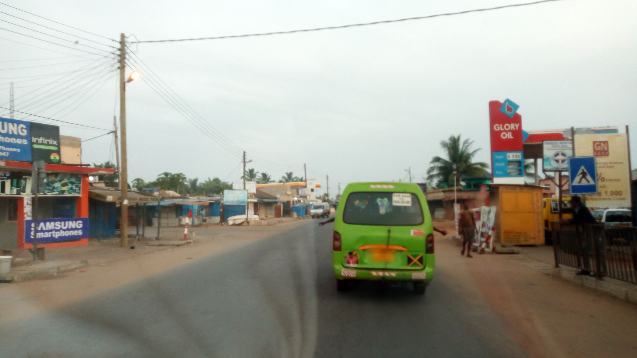 Street view of Aflao