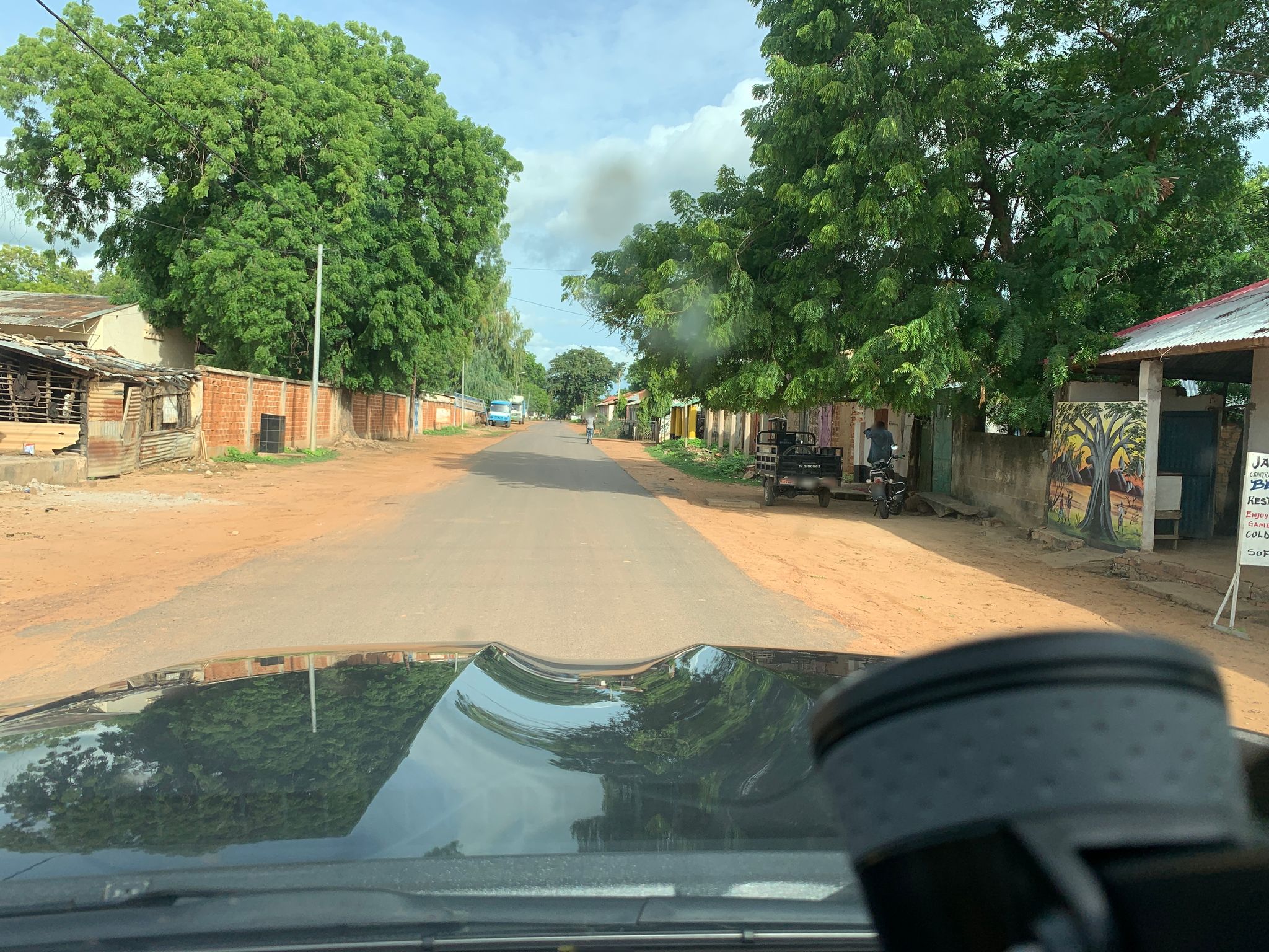 Street view of Janjanbureh