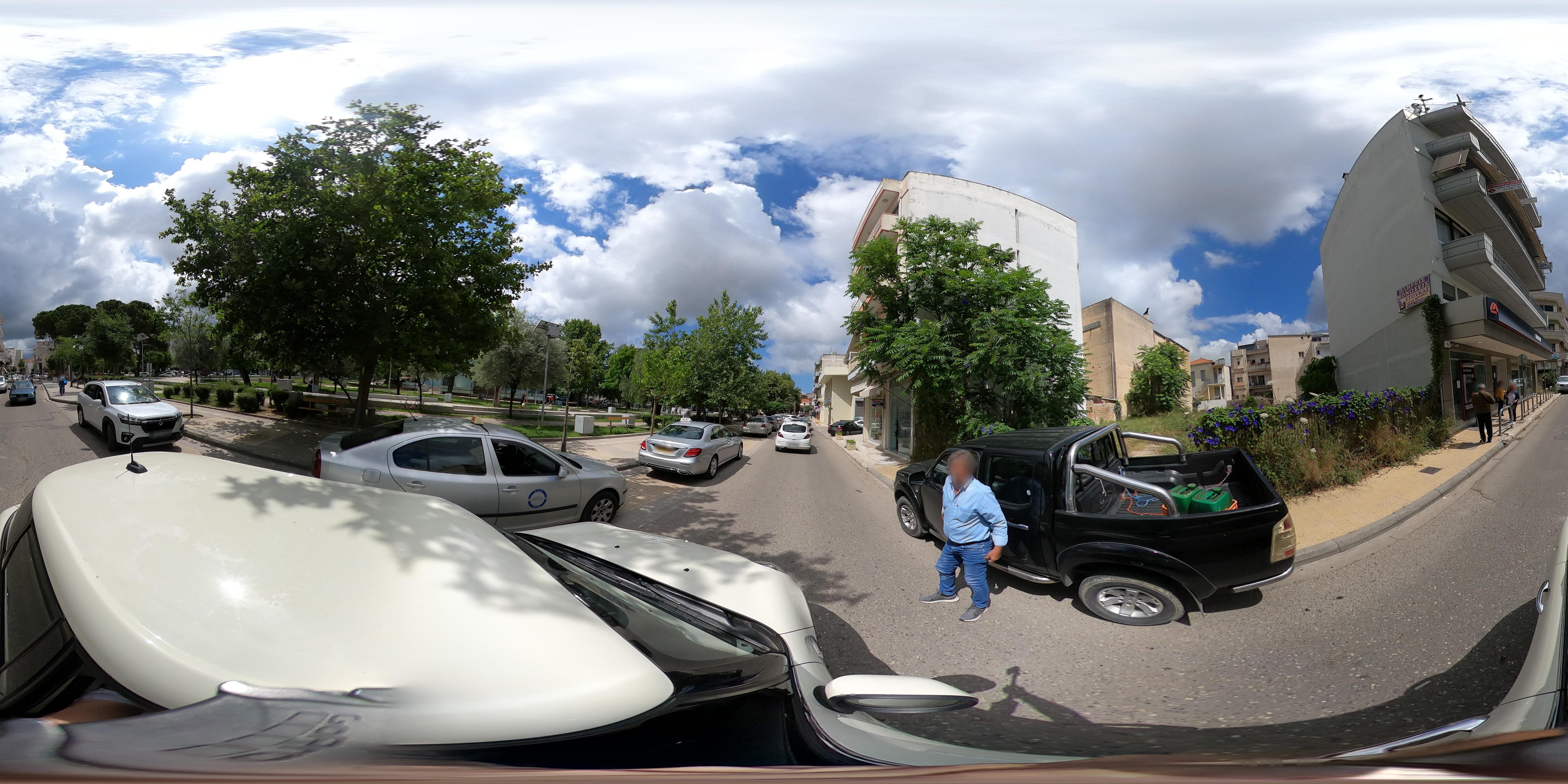 Street view of Amaliáda