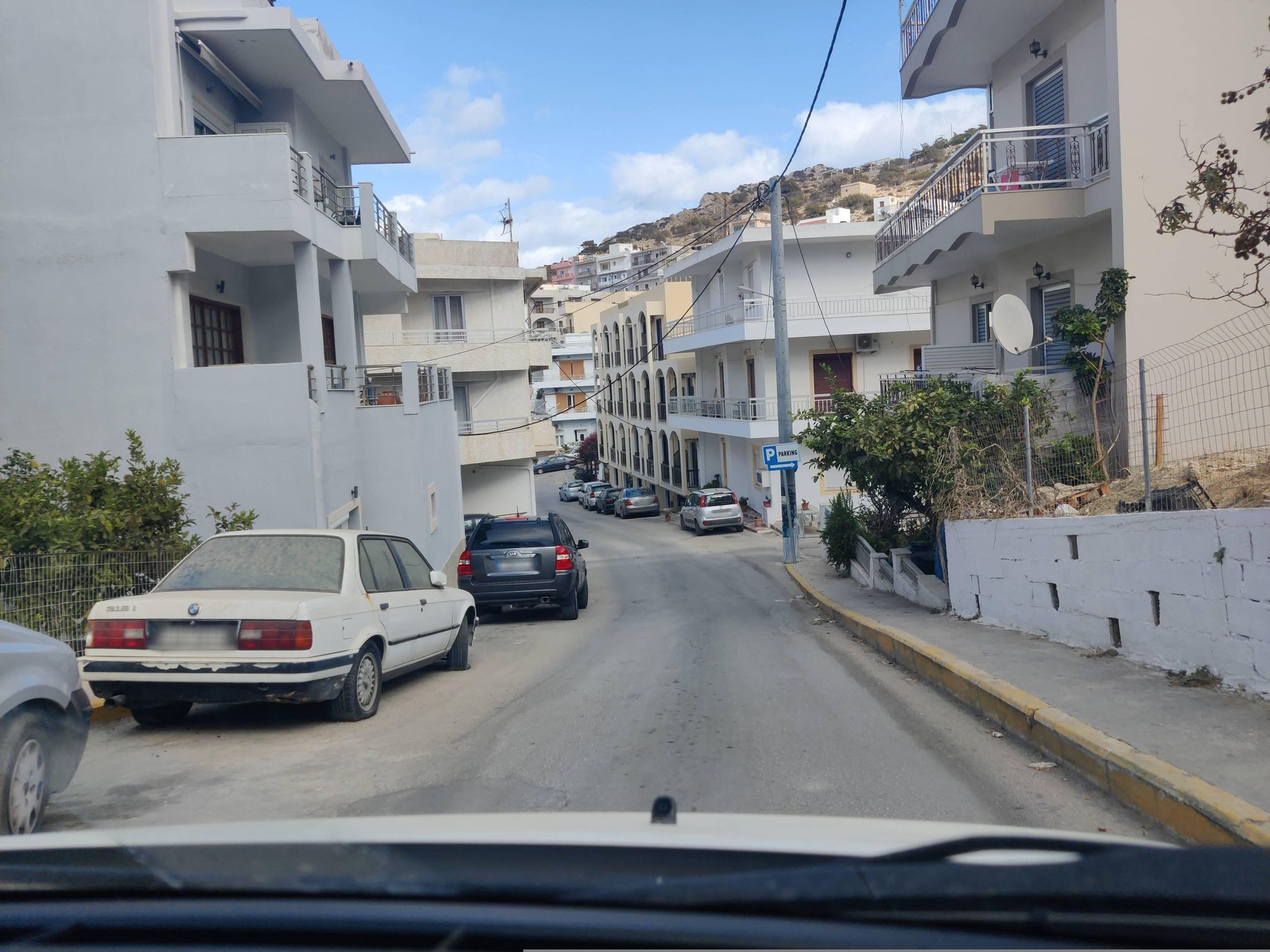 Street view of Karpathos