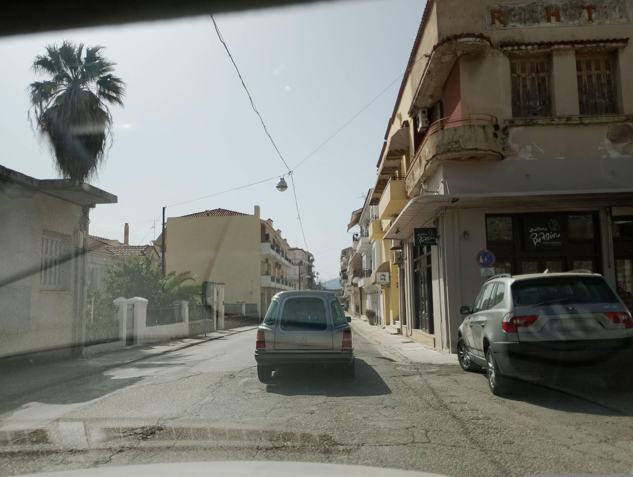 Street view of Náfpaktos