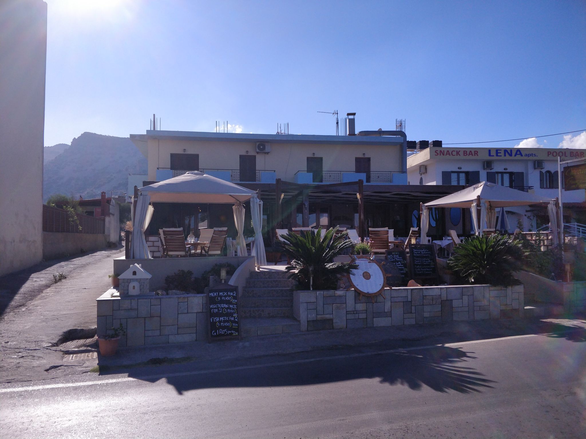 Street view of Eloúnda
