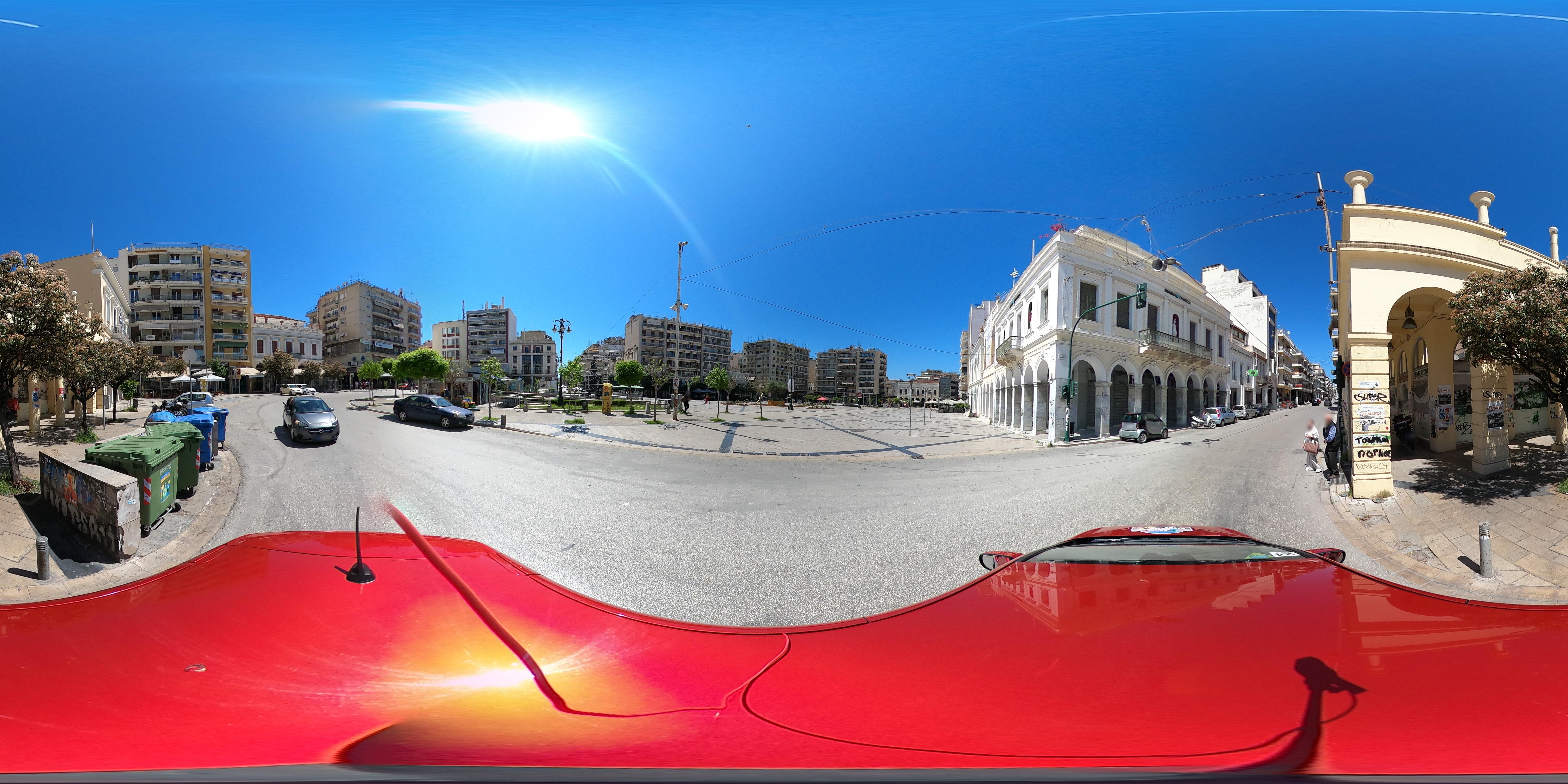 Street view of Pátra