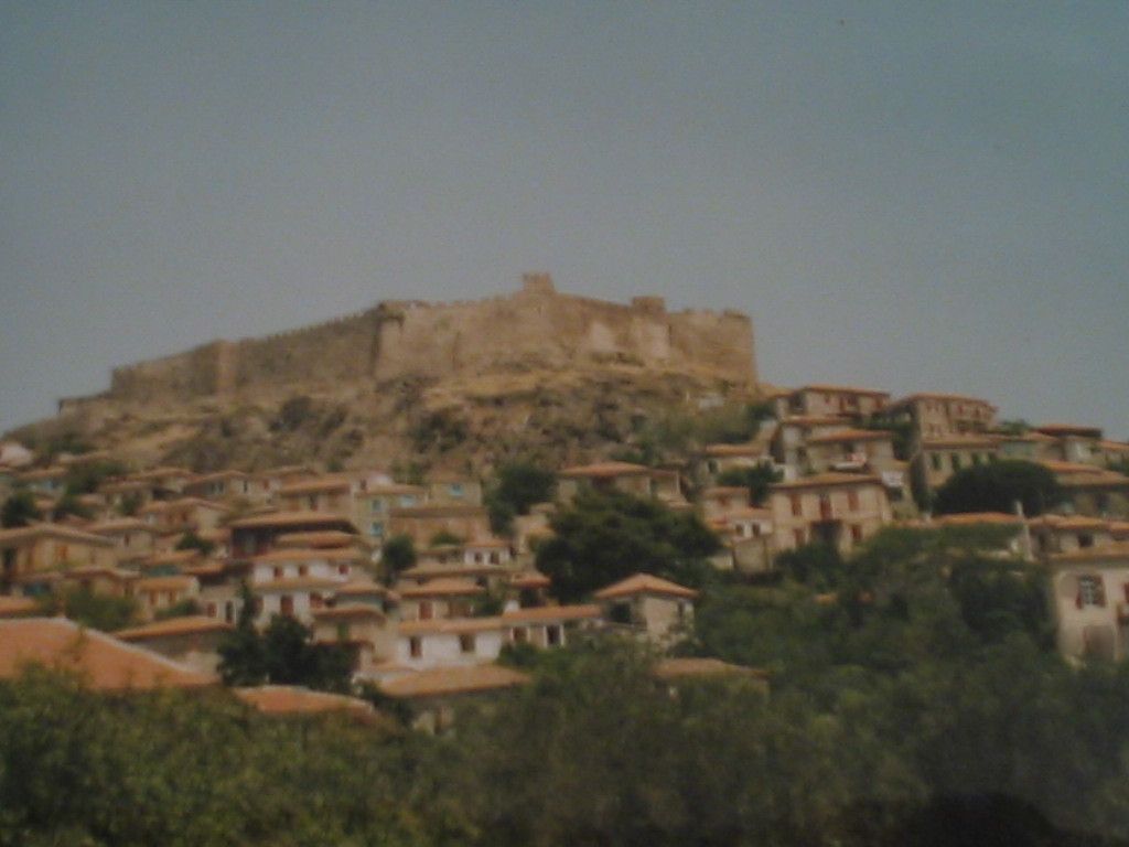 Street view of Míthymna