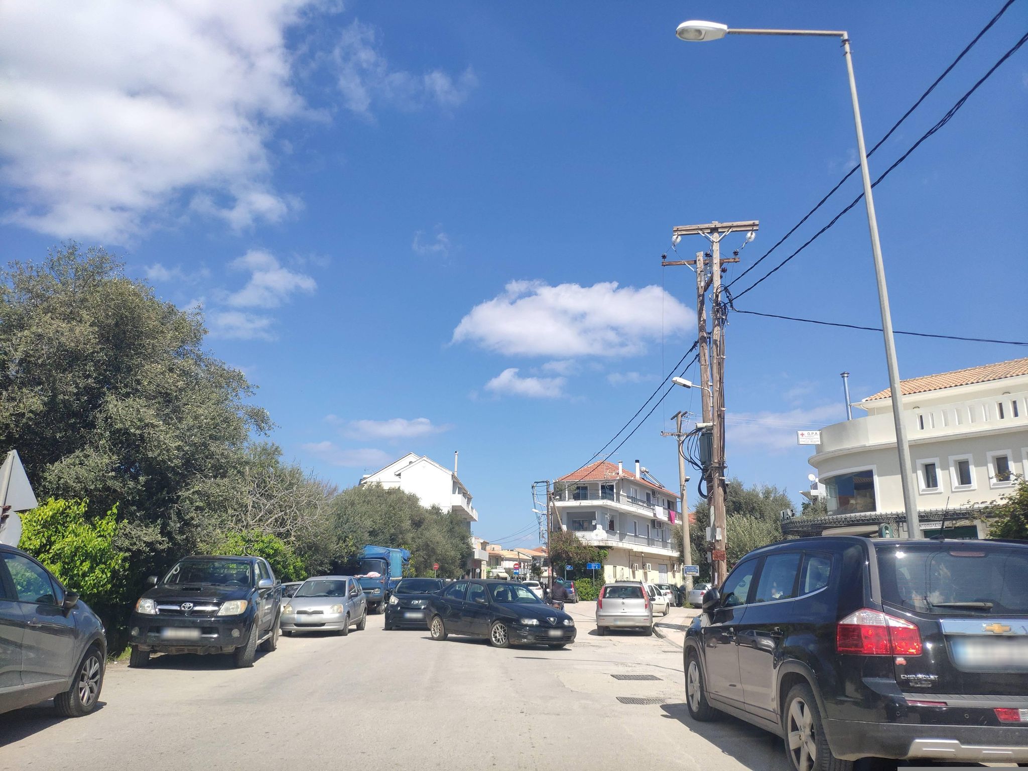 Street view of Lefkáda