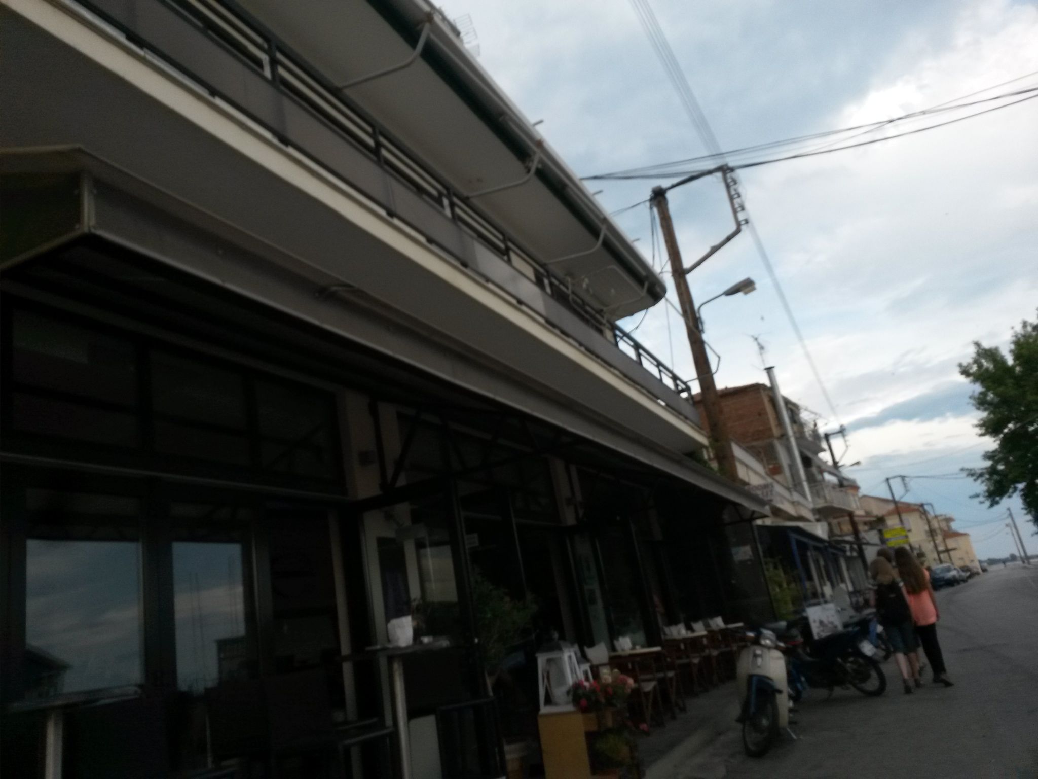 Street view of Plomári