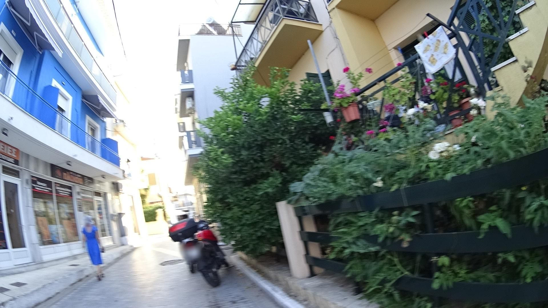 Street view of Thásos