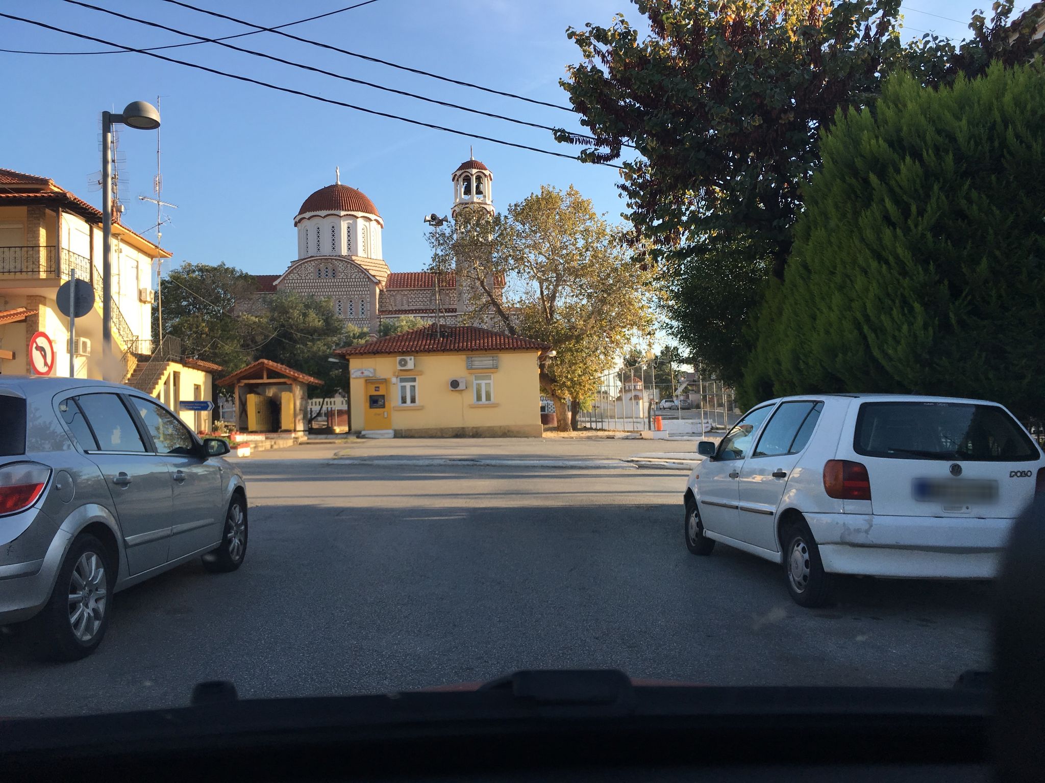 Street view of Néa Potídhaia