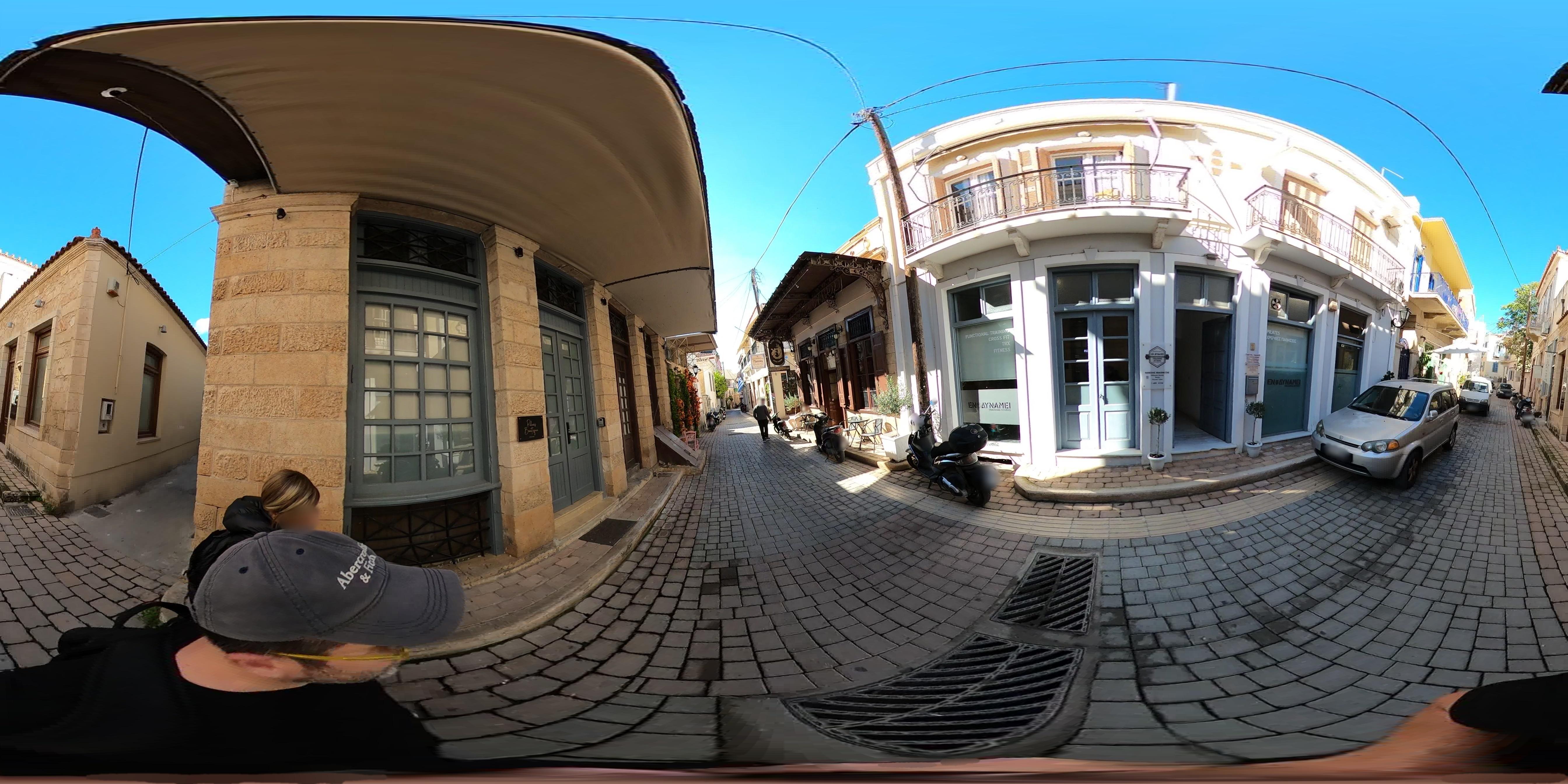 Street view of Aegina