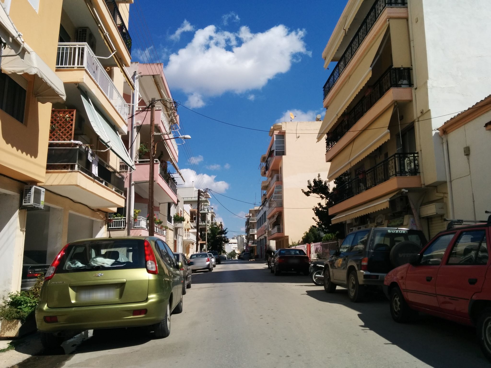 Street view of Alexandroupoli