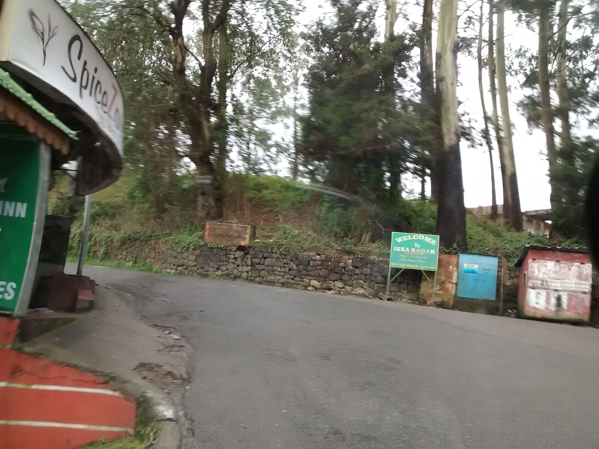 Street view of Munnar