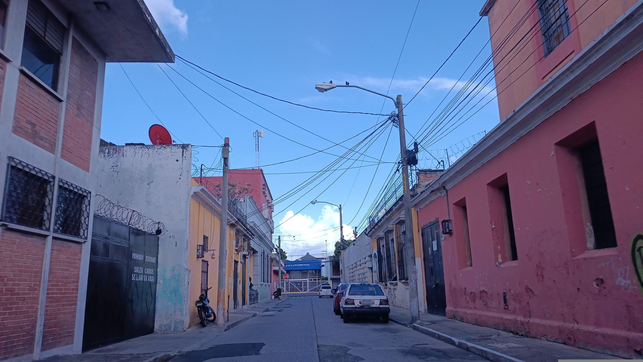 Street view of Guatemala City