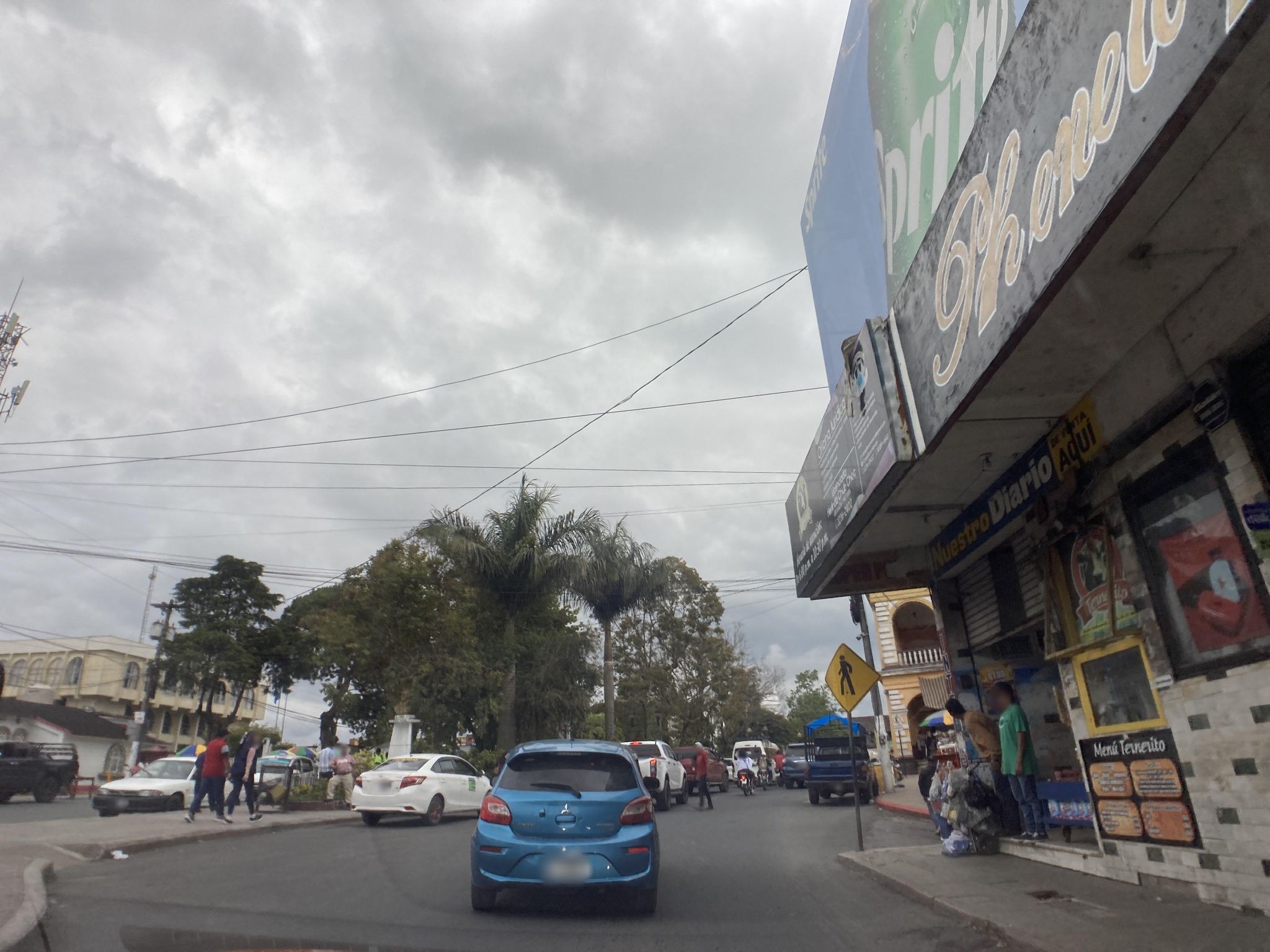 Street view of Cobán