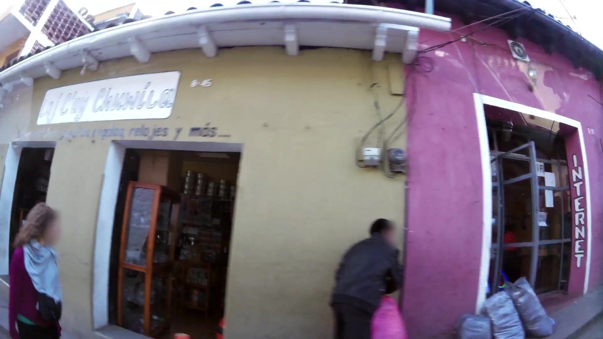 Street view of Chichicastenango
