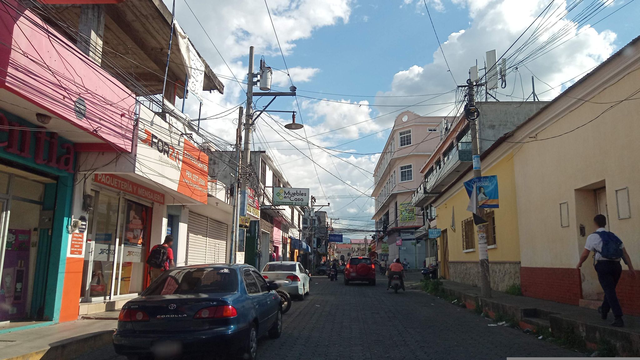 Street view of Chiquimula