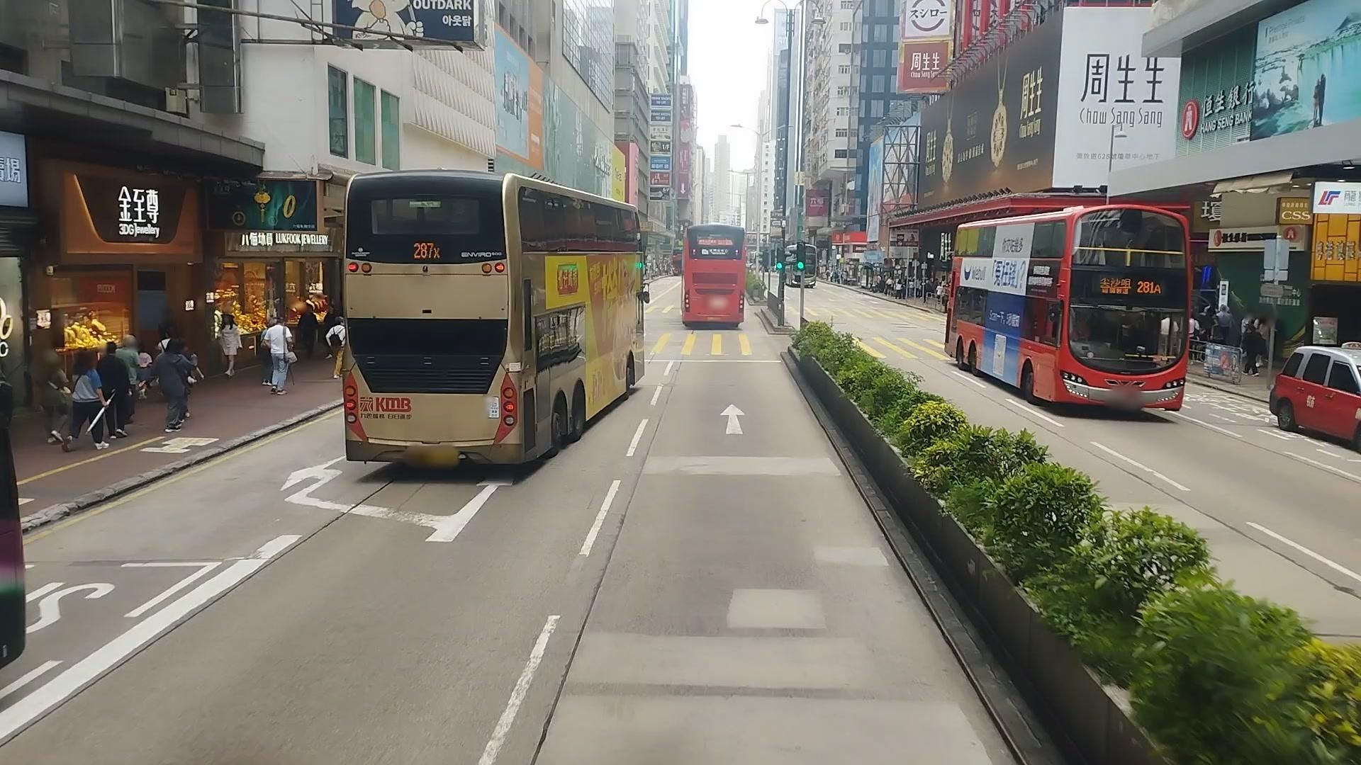 Street view of Mong Kok