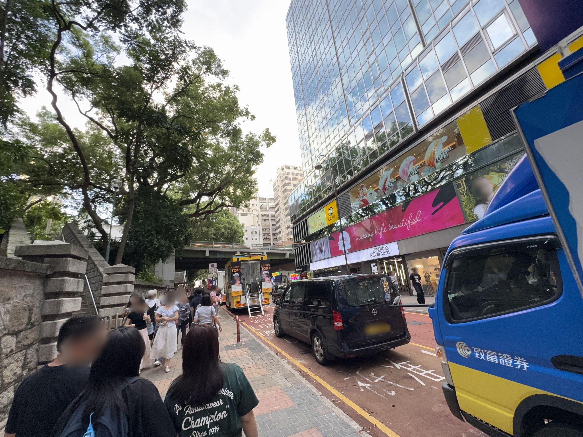 Street view of Tsim Sha Tsui