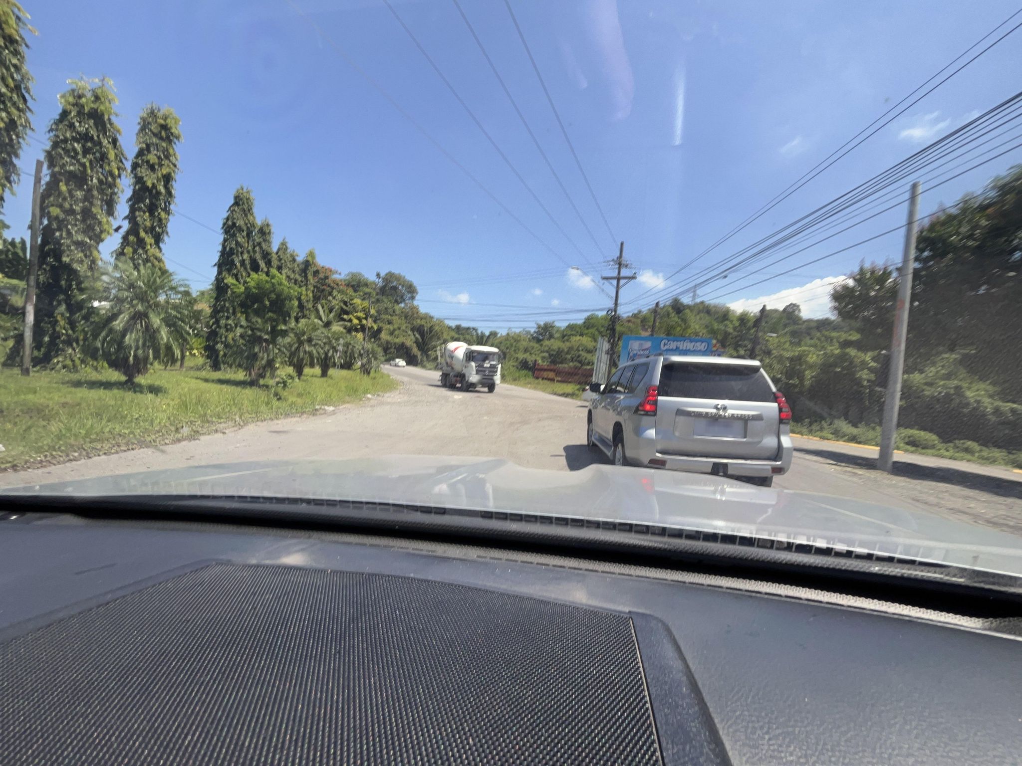 Street view of La Ceiba