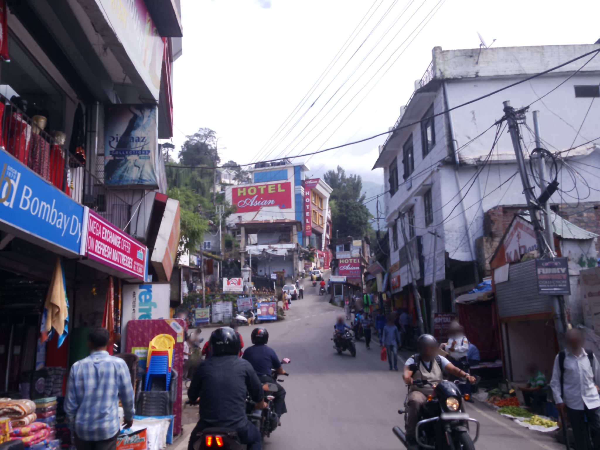 Street view of Dharamsala