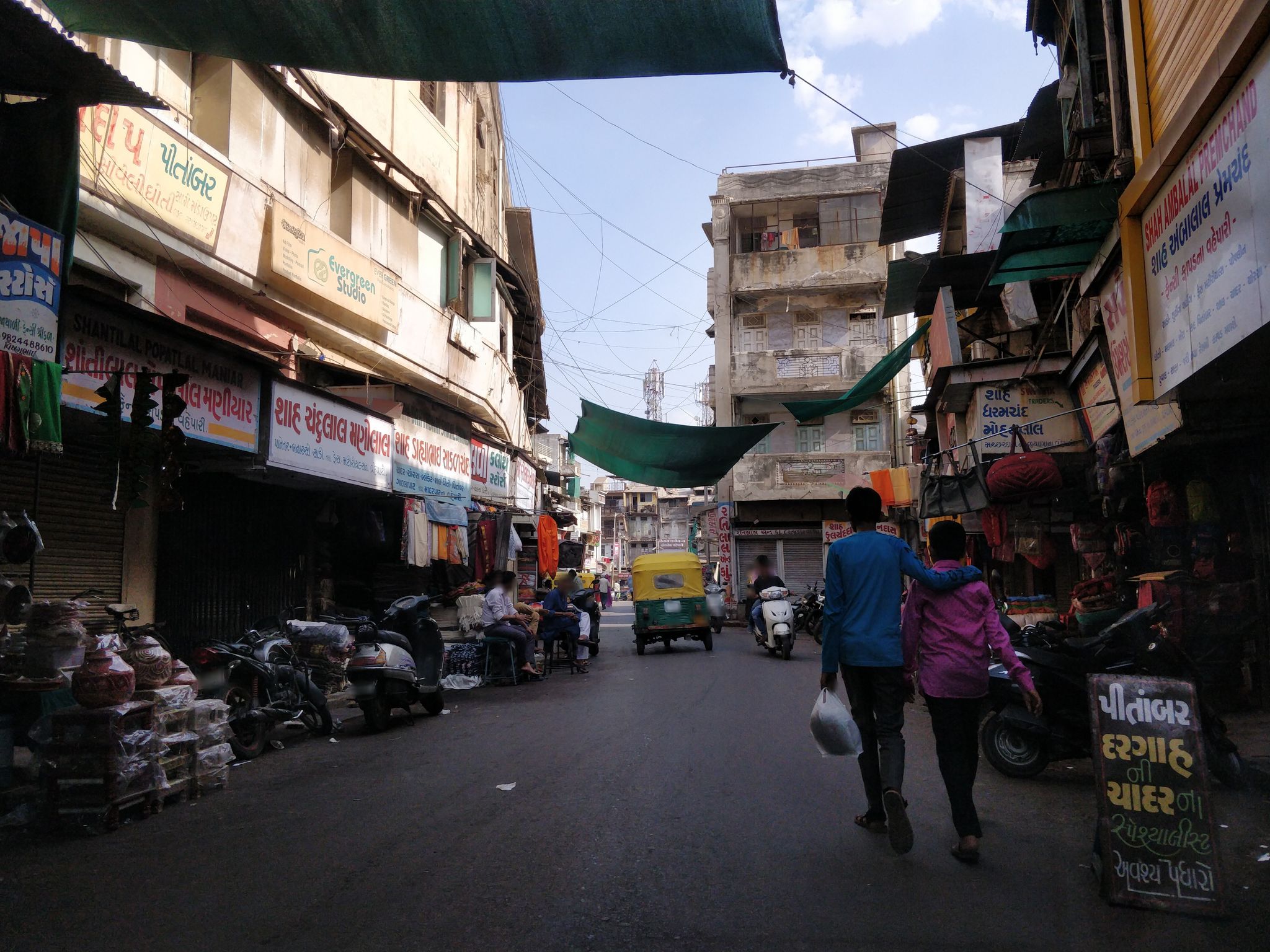 Street view of Ahmedabad