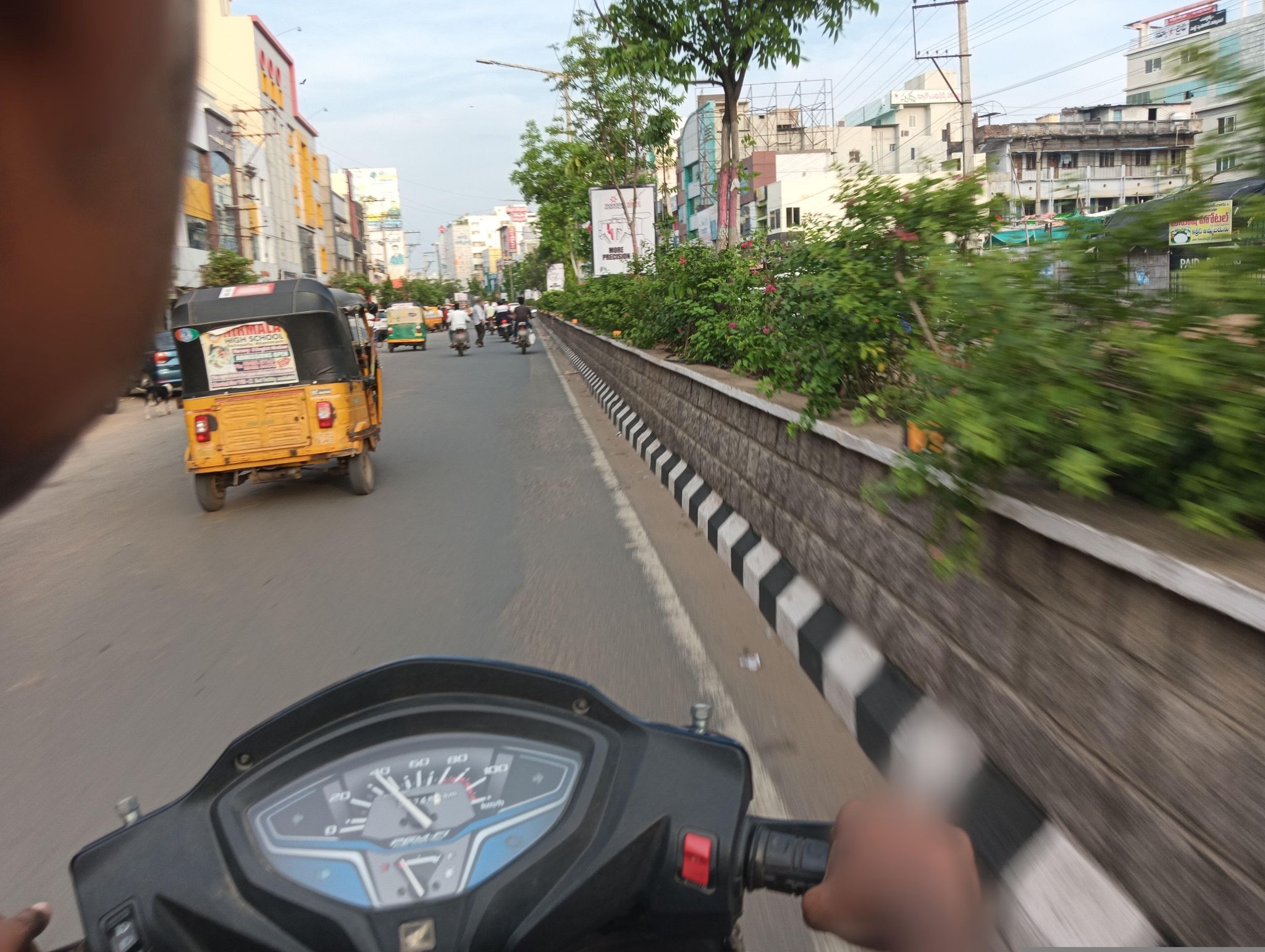Street view of Khammam