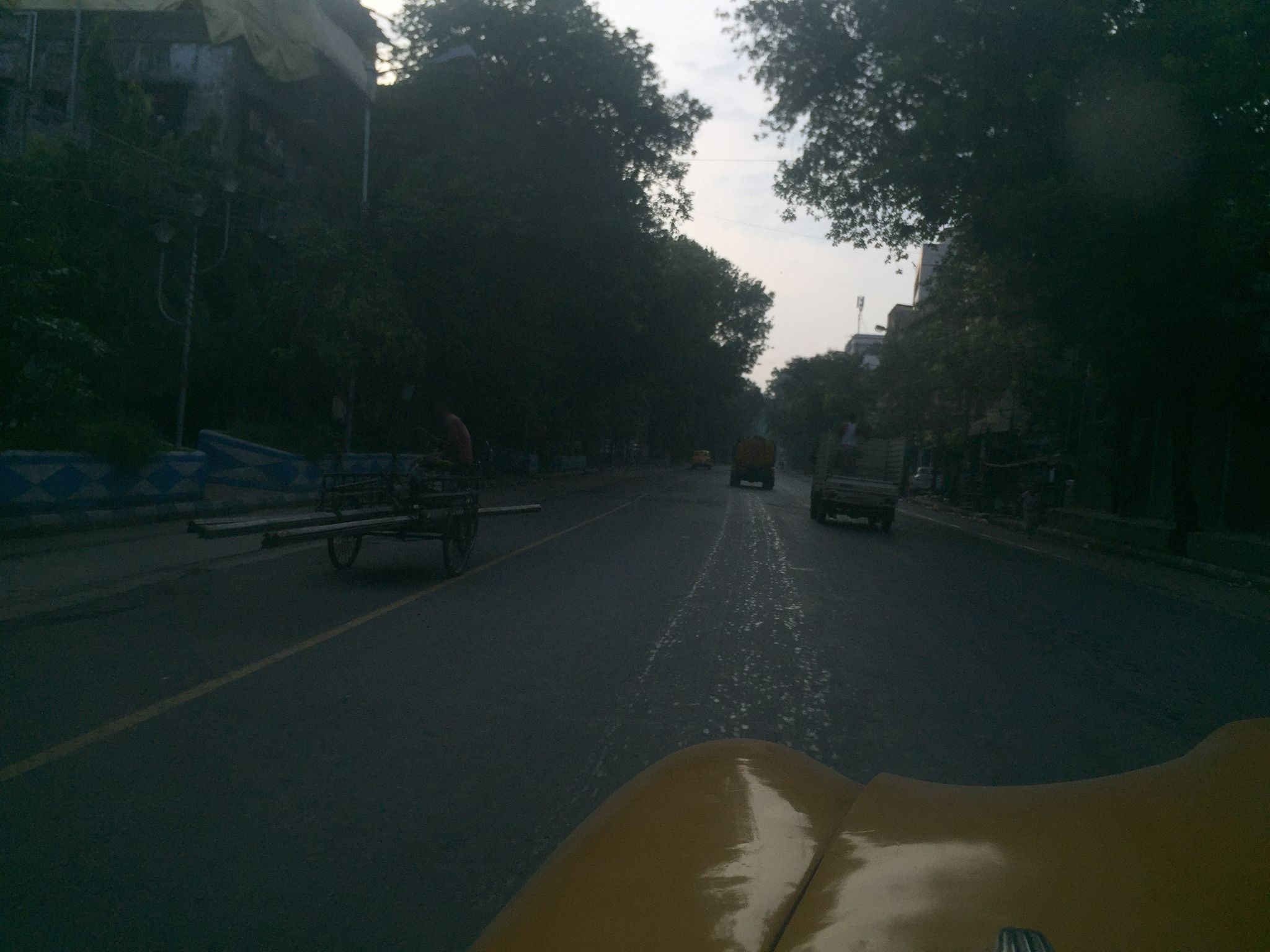 Street view of Kolkata