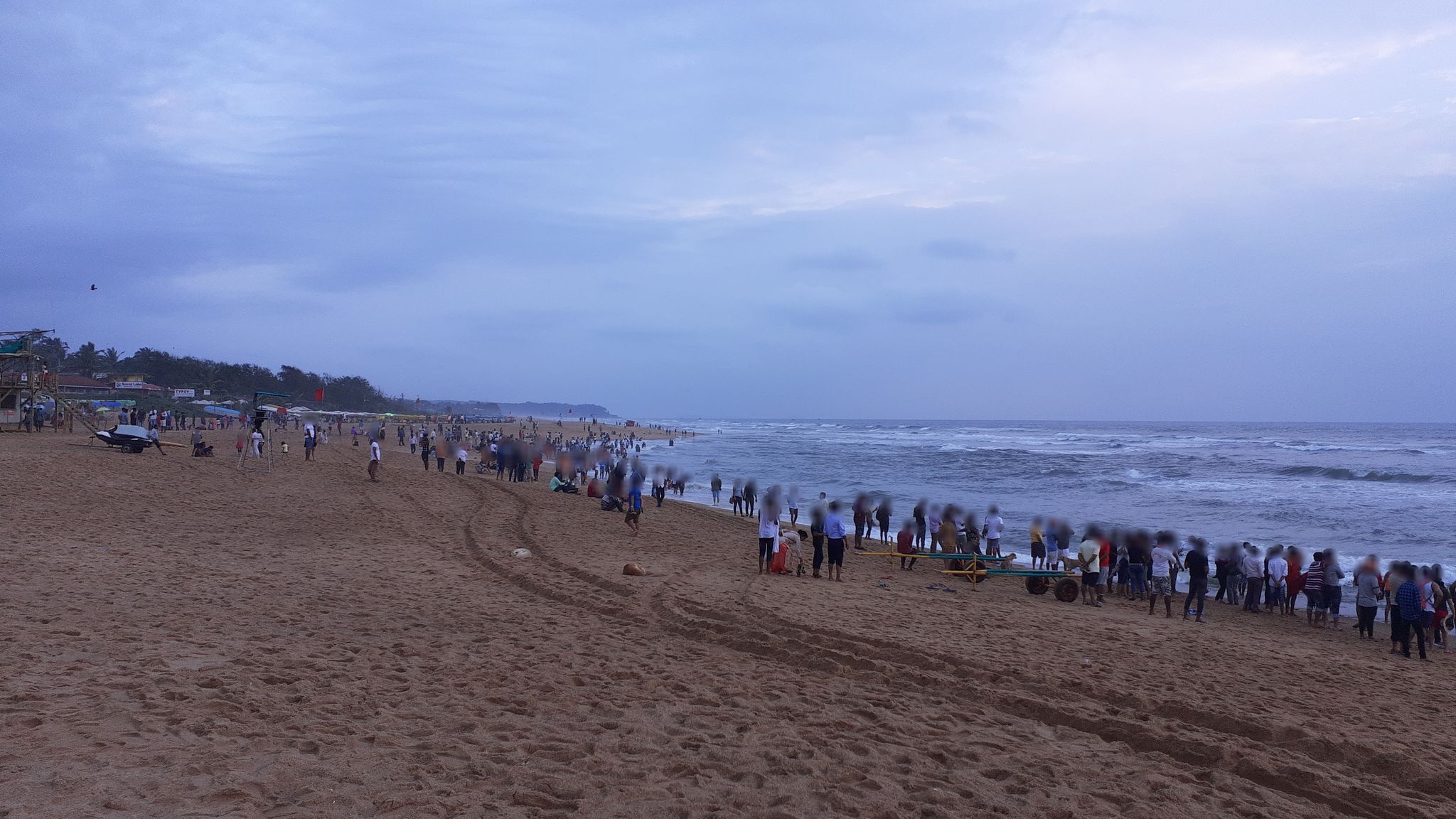 Street view of Calangute