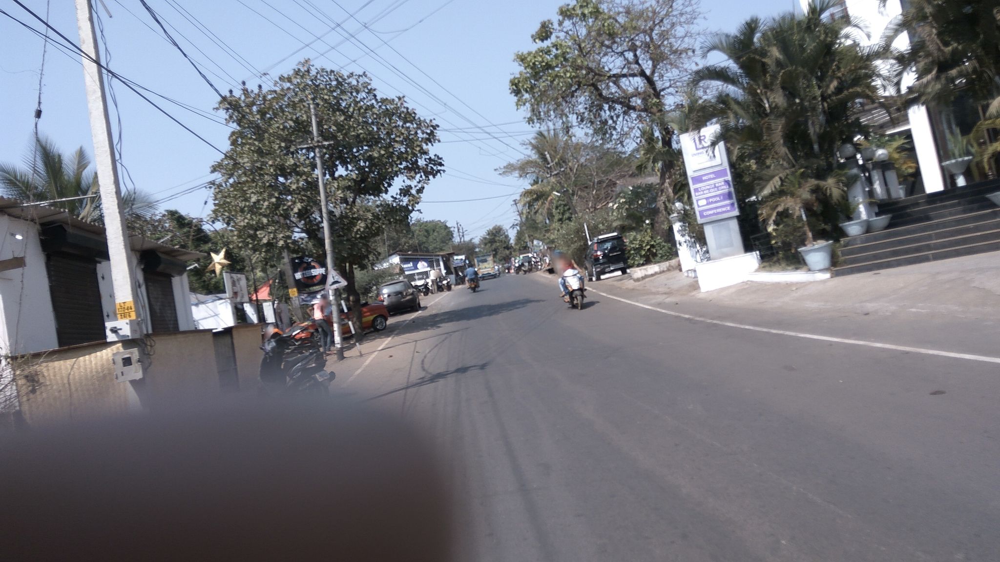 Street view of Vagator