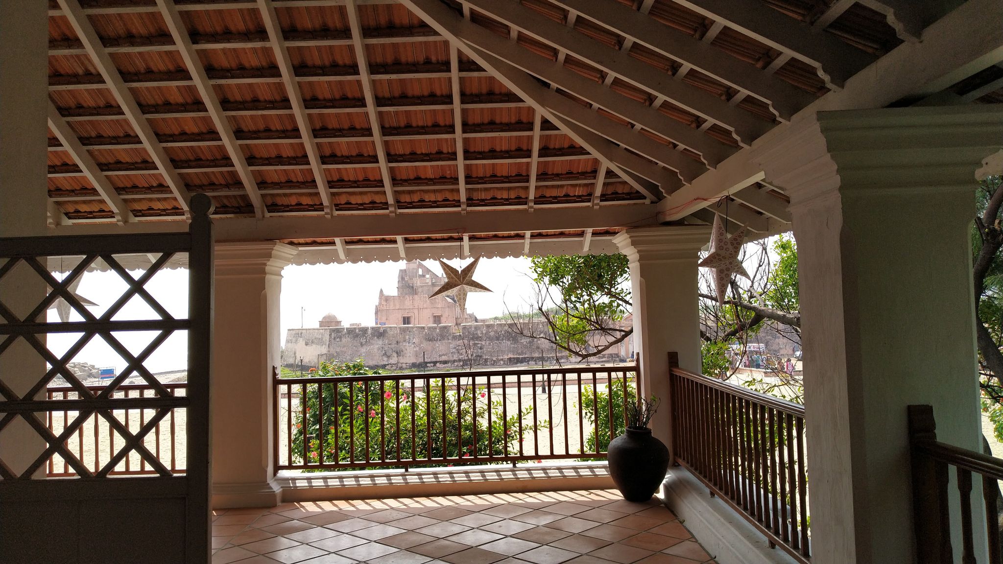 Street view of Tharangambadi