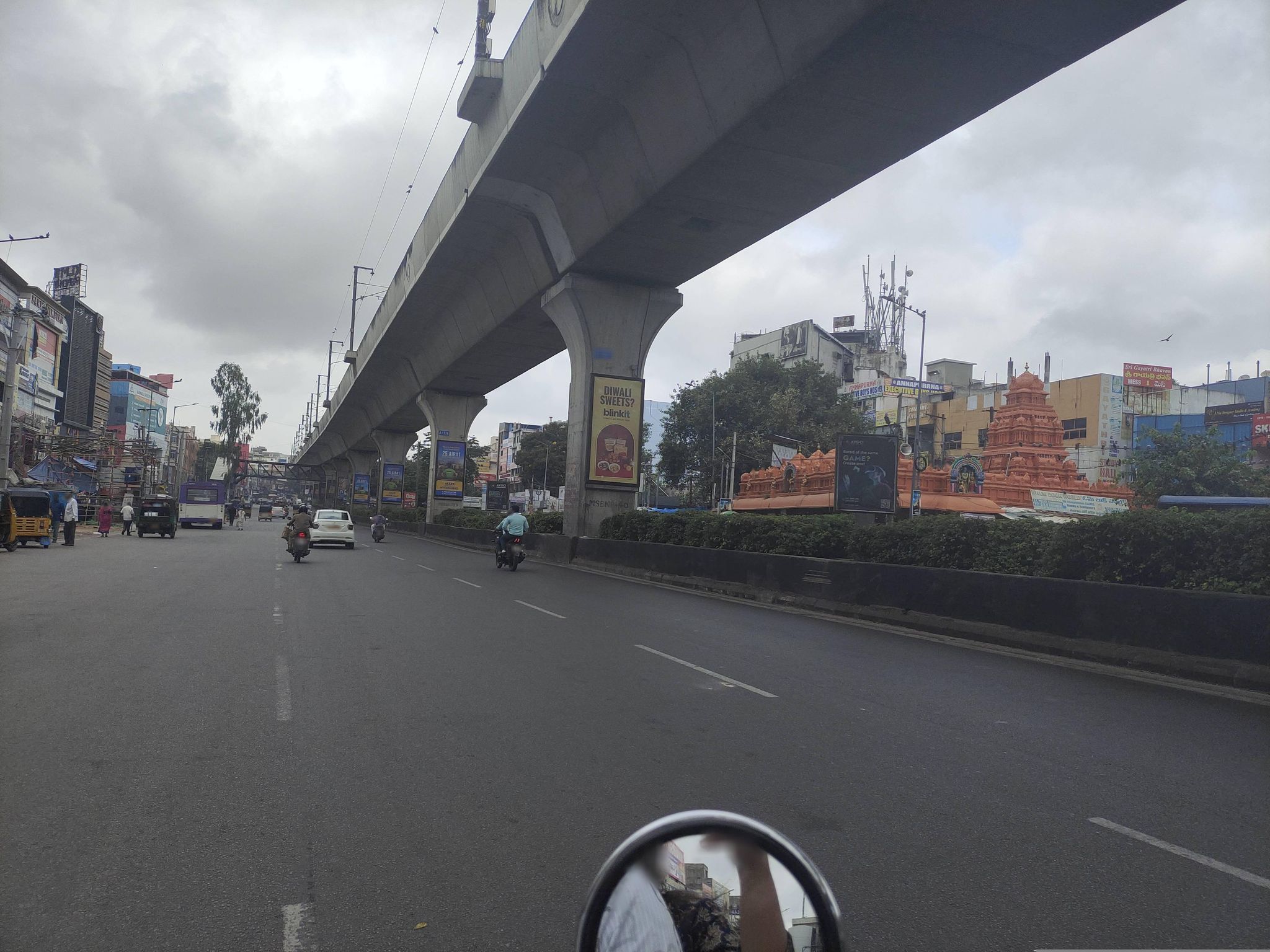 Street view of Gaddi Annaram