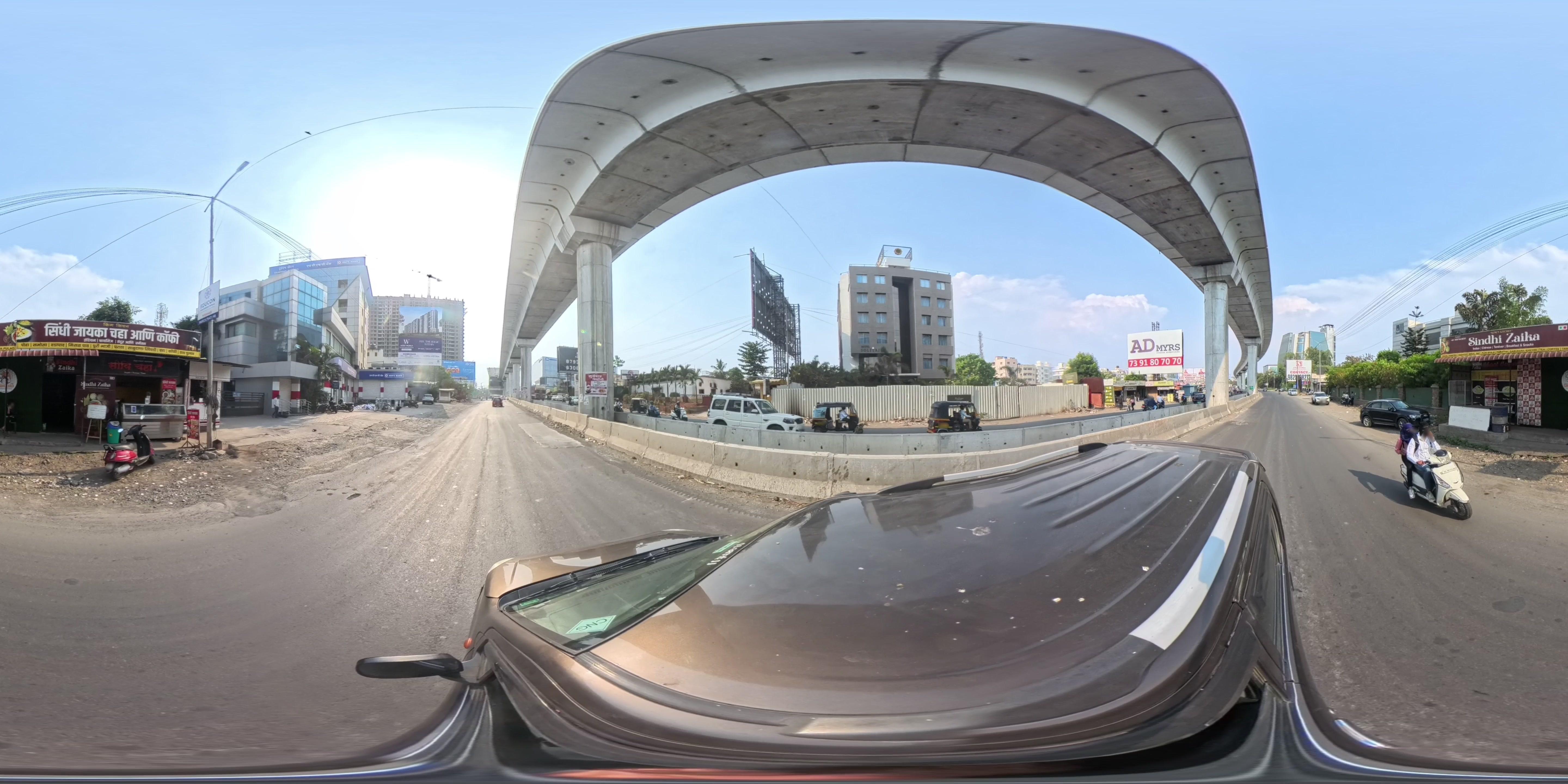 Street view of Hinjawadi